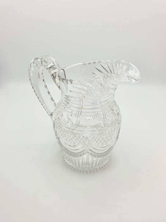 Splendid Antique Georgian cut glass water jug - English - circa 1820