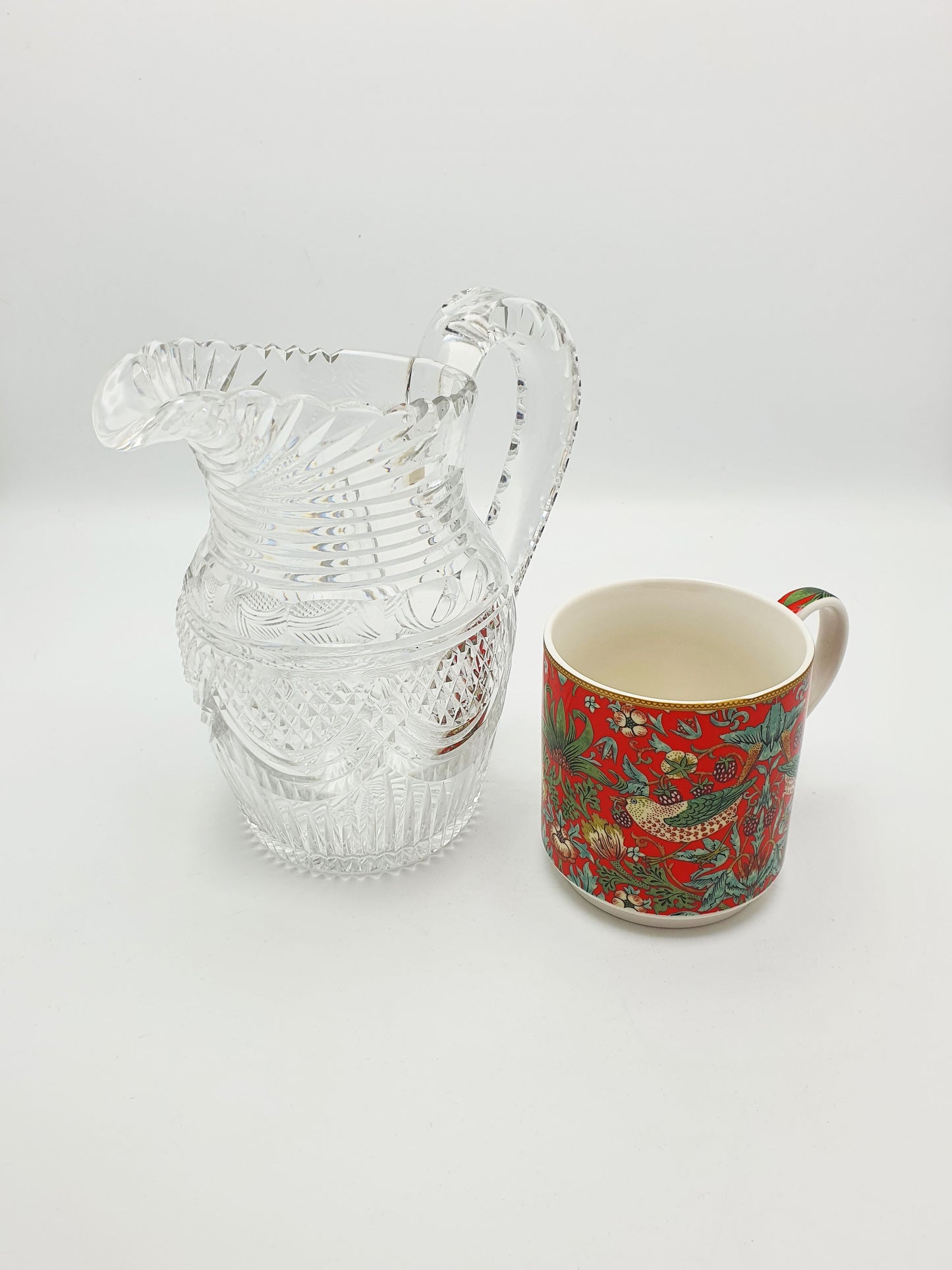 Splendid Antique Georgian cut glass water jug - English - circa 1820