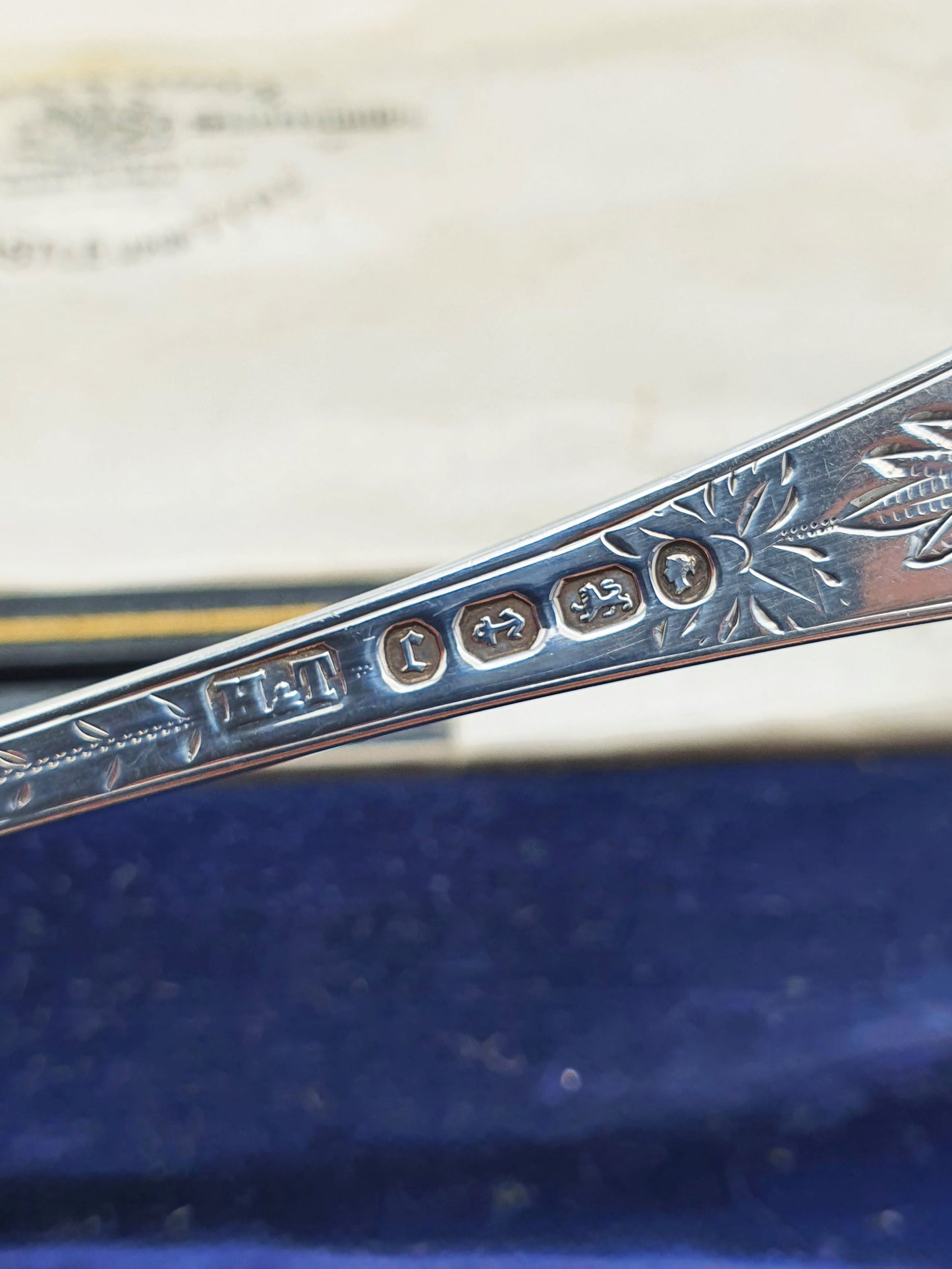 Lovely Victorian Silver Christening Set - Birmingham 1891