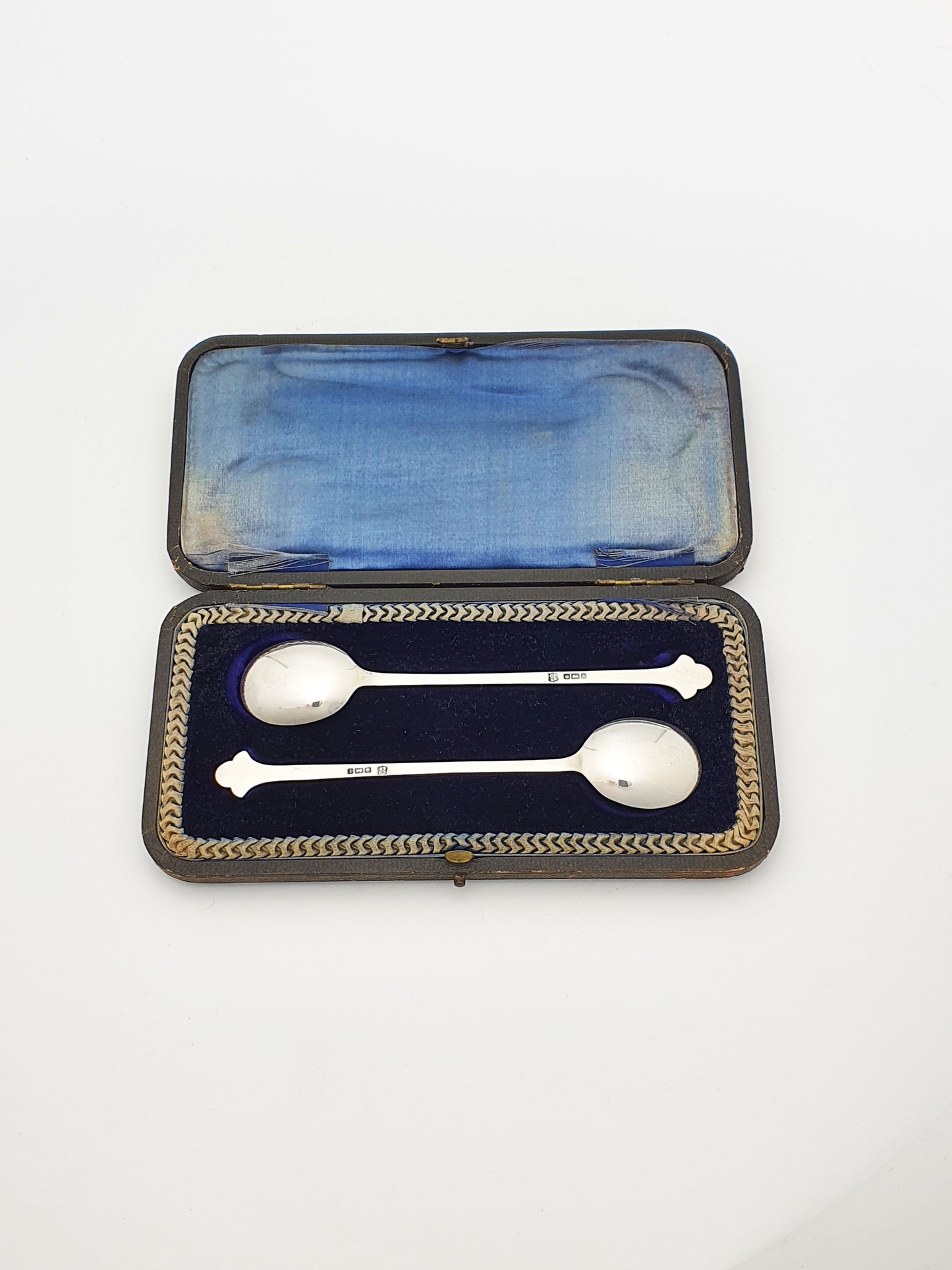 Nice Pair 'Mackintosh style' Silver Spoons - Sheffield 1911