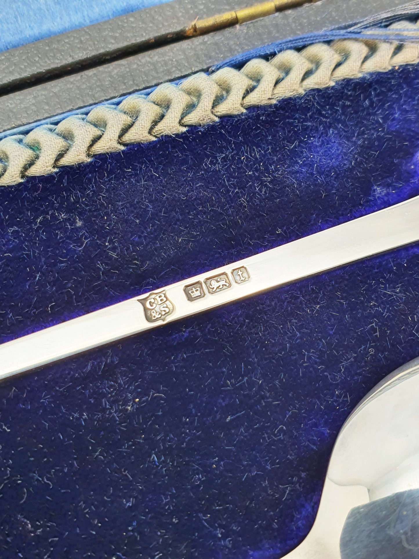 Nice Pair 'Mackintosh style' Silver Spoons - Sheffield 1911