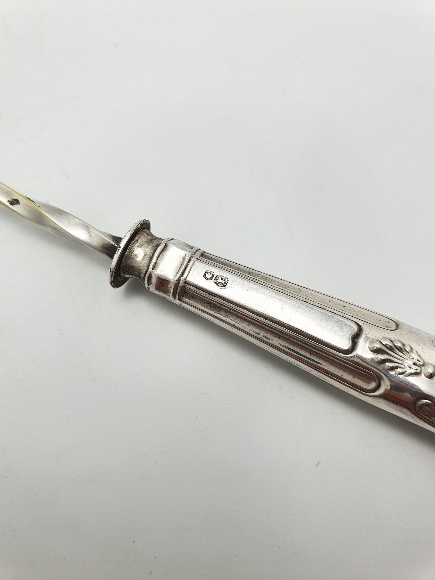 Lovely Vintage Silver Handled Candle Snuffer - 1960