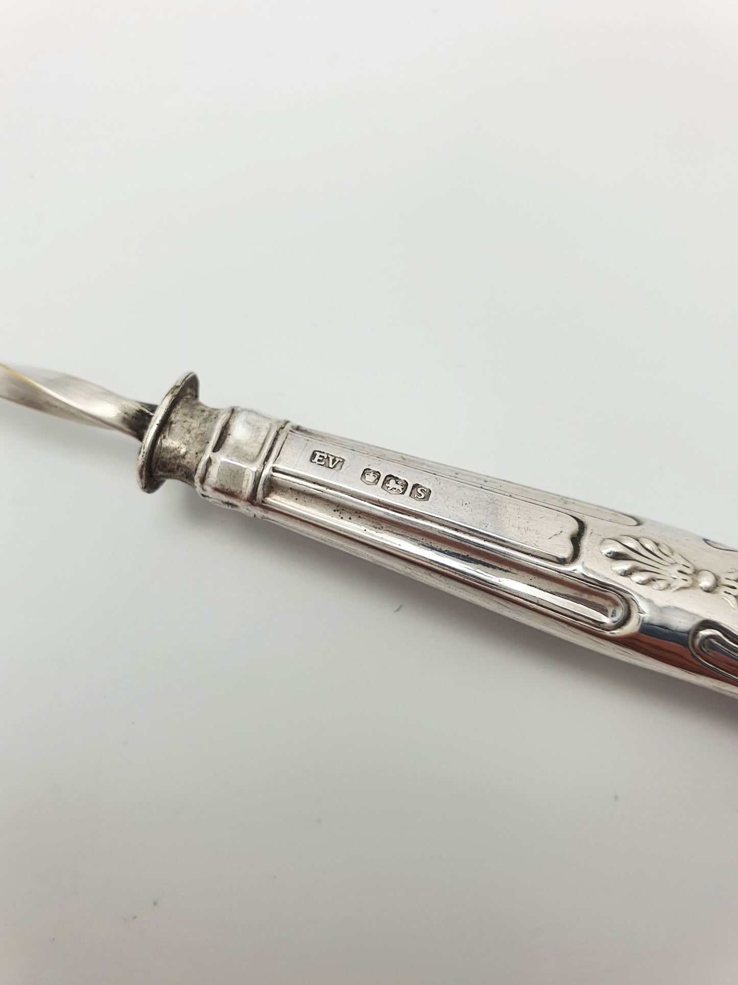 Lovely Vintage Silver Handled Candle Snuffer - 1960