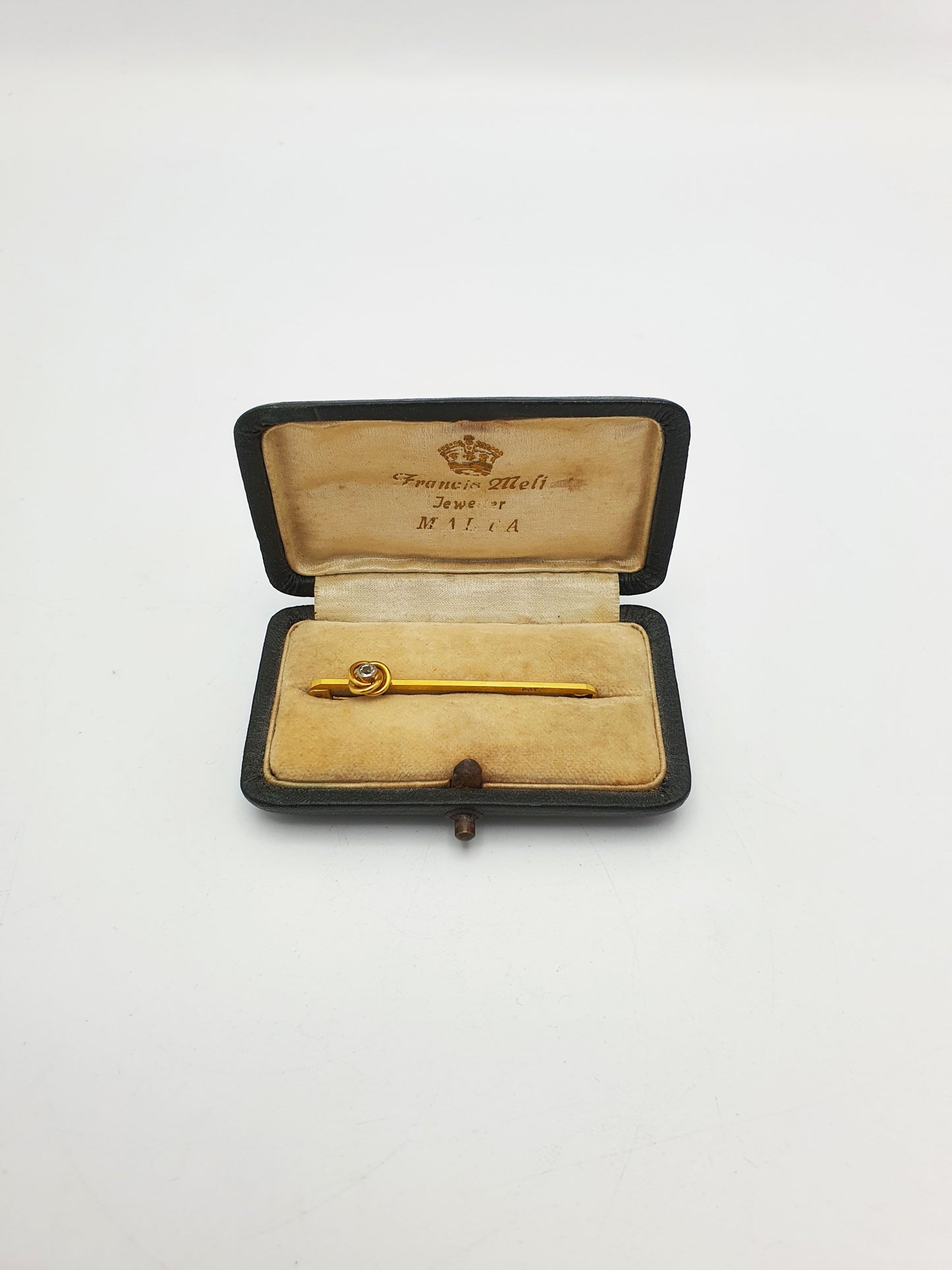 Handsome Antique 9ct Gold and Diamond Tie Pin – circa 1920