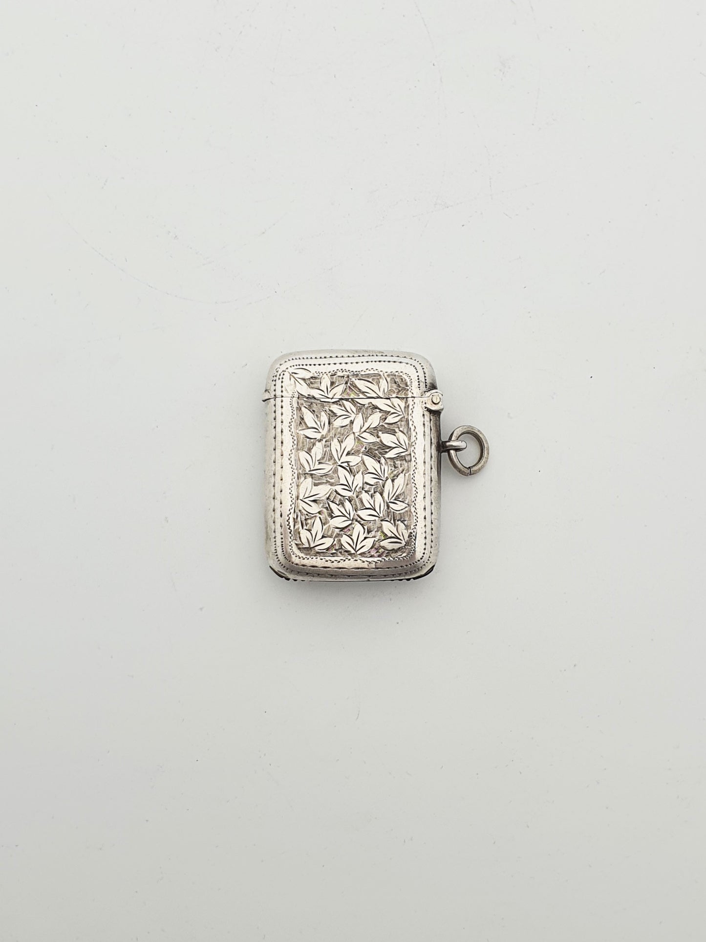 Lovely Antique Sterling Silver Vesta Case - 1910