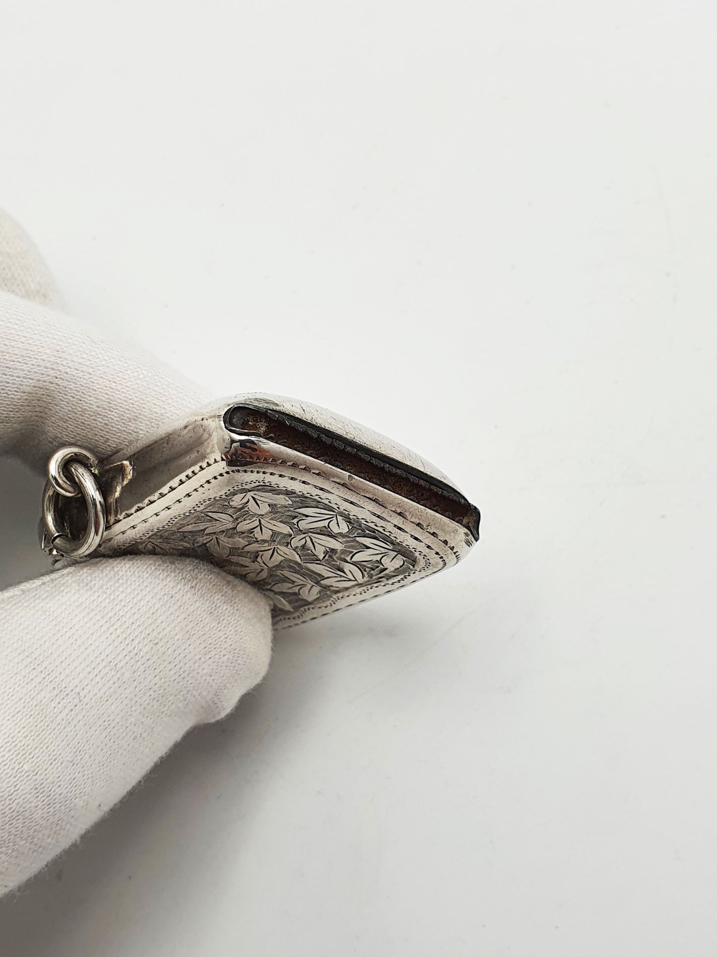 Lovely Antique Sterling Silver Vesta Case - 1910