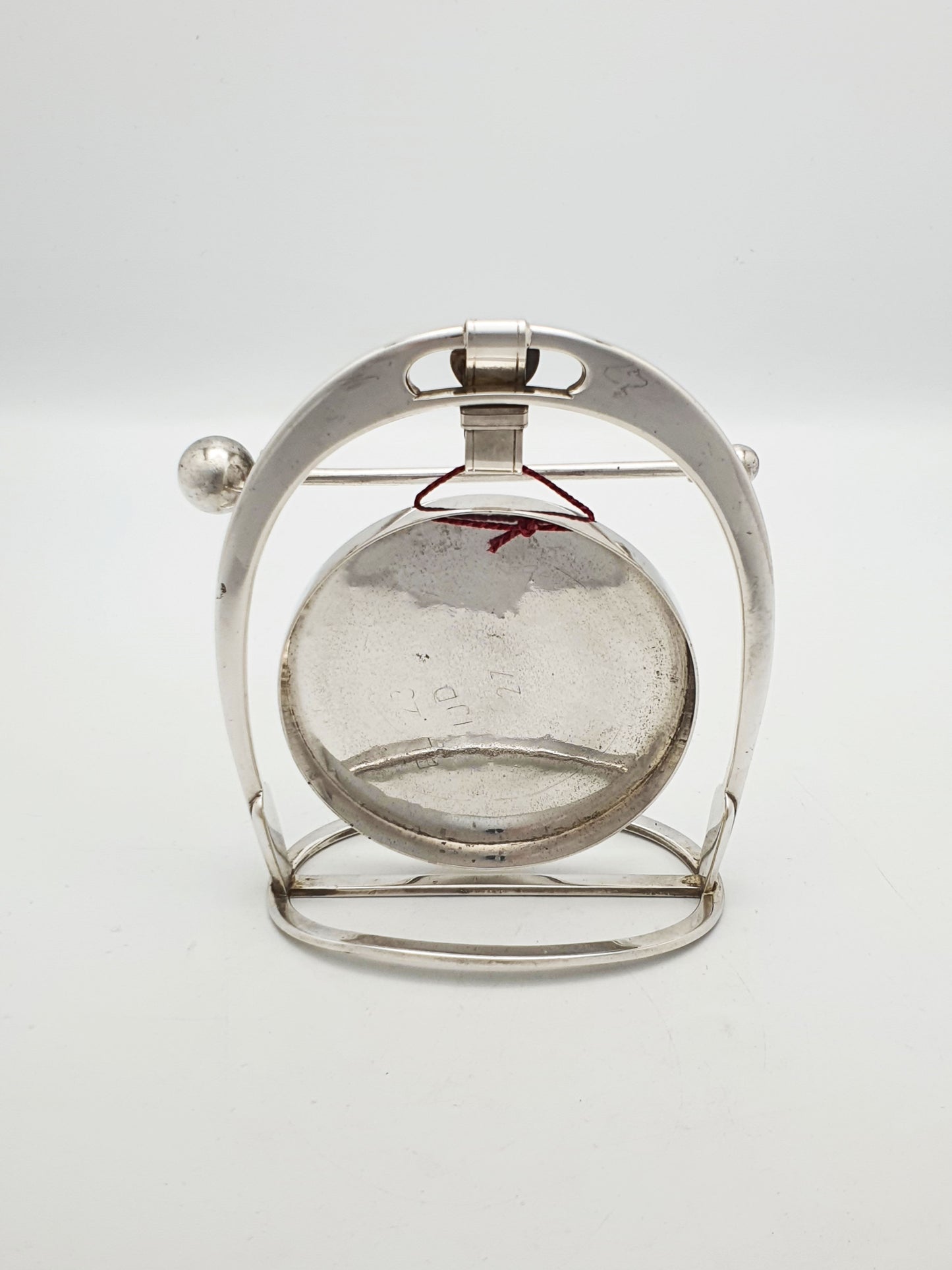 Unusual Antique WMF Silver-Plated Equestrian Table Gong – circa 1920