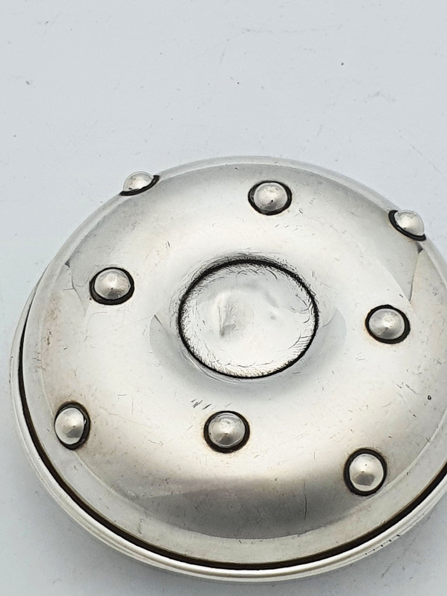 Unusual Pair of Antique Sterling Silver Travel Chambersticks – circa 1890