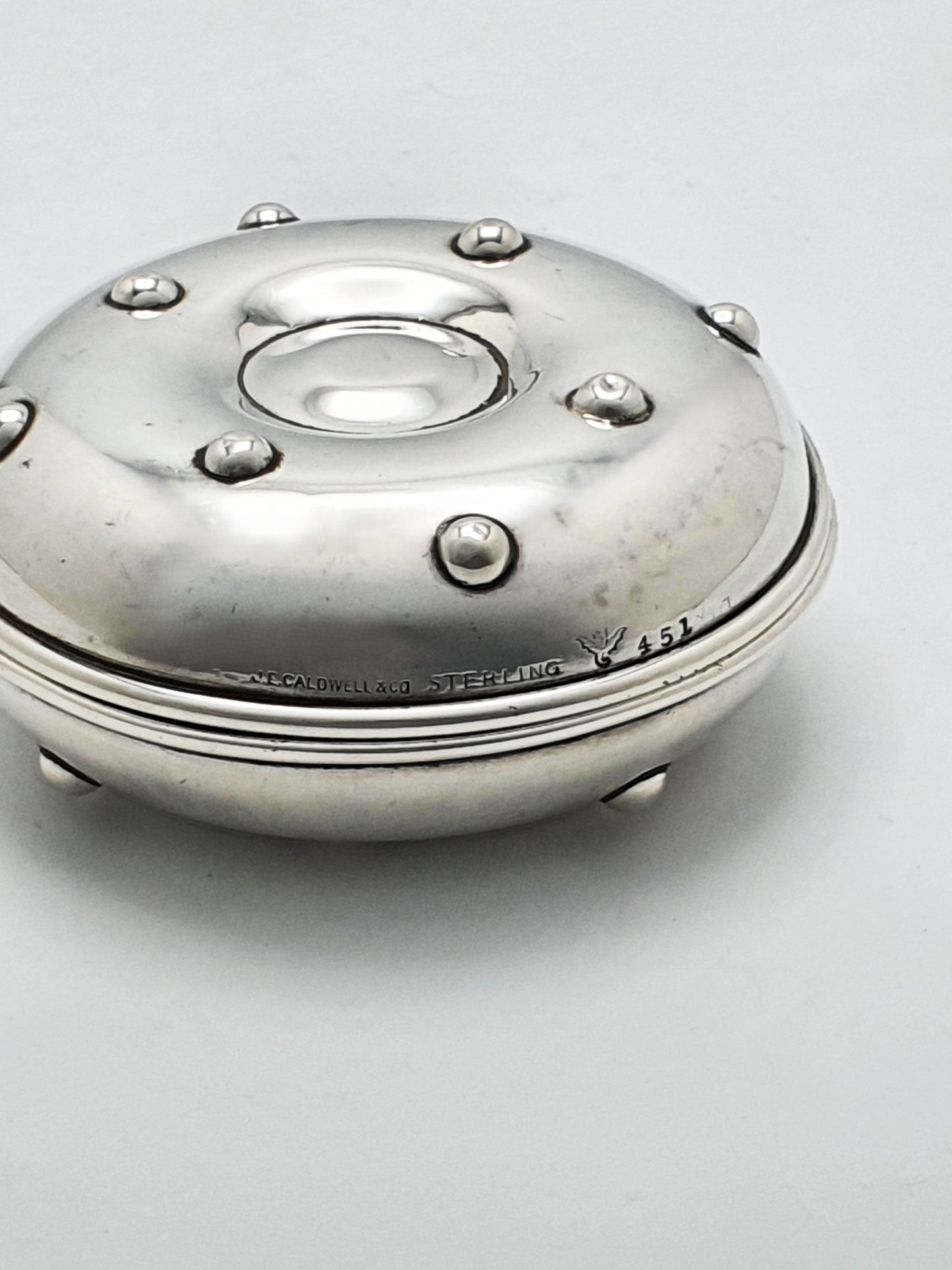 Unusual Pair of Antique Sterling Silver Travel Chambersticks – circa 1890