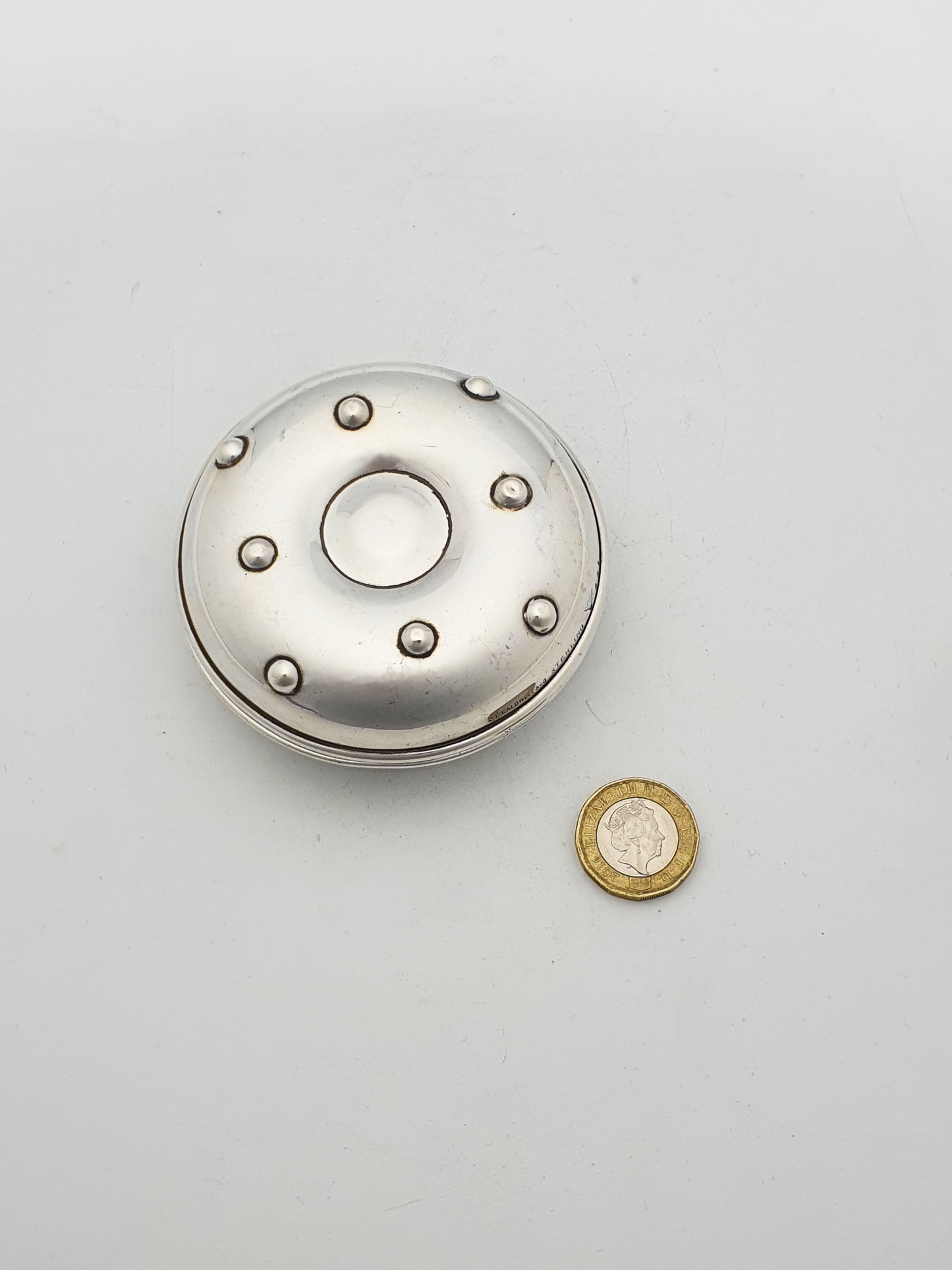 Unusual Pair of Antique Sterling Silver Travel Chambersticks – circa 1890