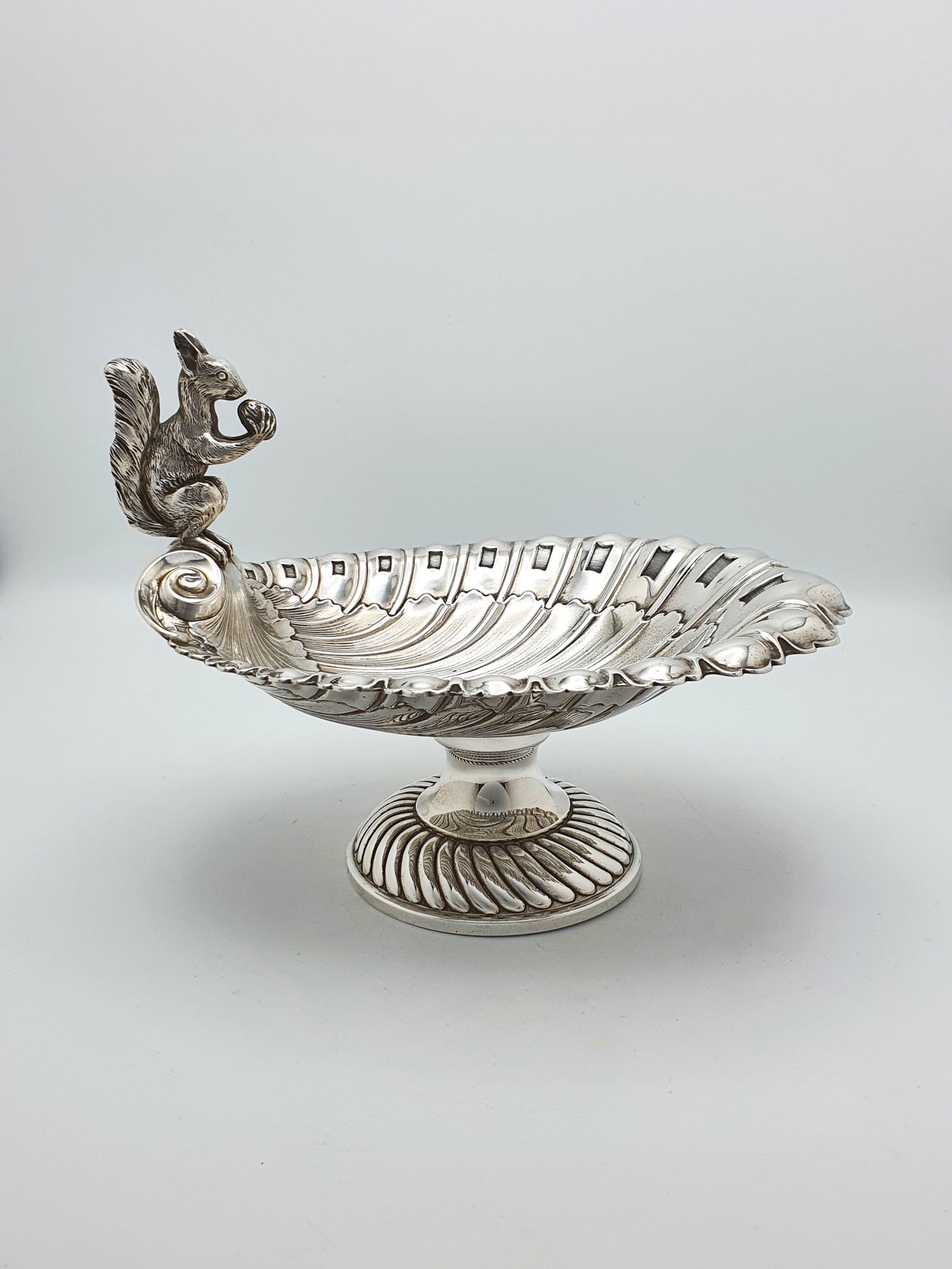 Charming WMF Silver-Plated Squirrel Nut Dish – circa 1920
