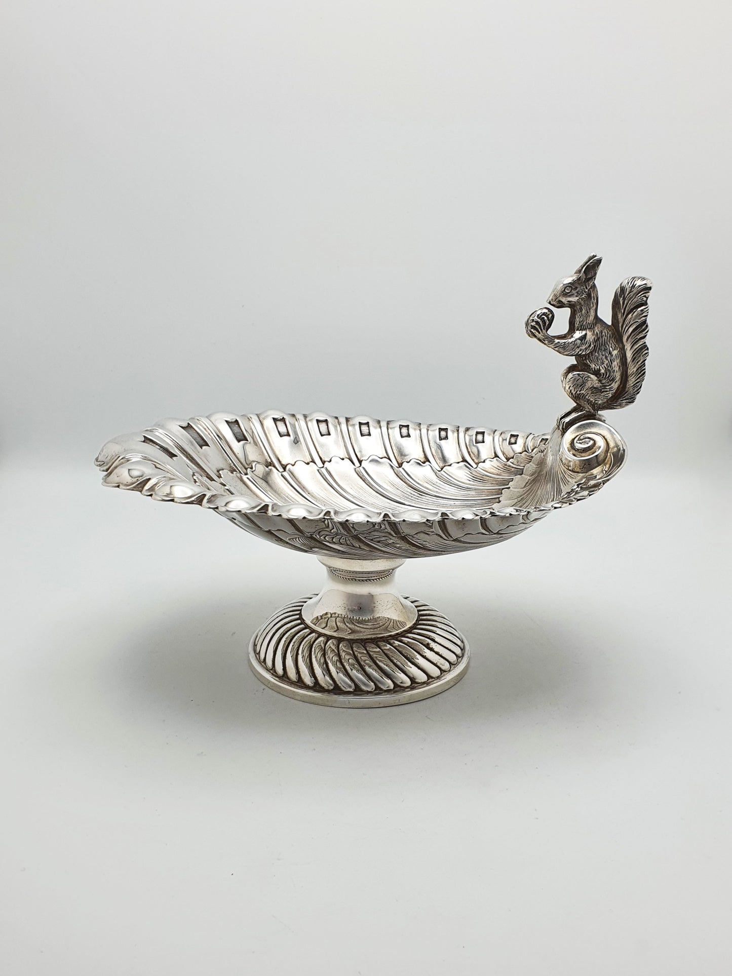 Charming WMF Silver-Plated Squirrel Nut Dish – circa 1920