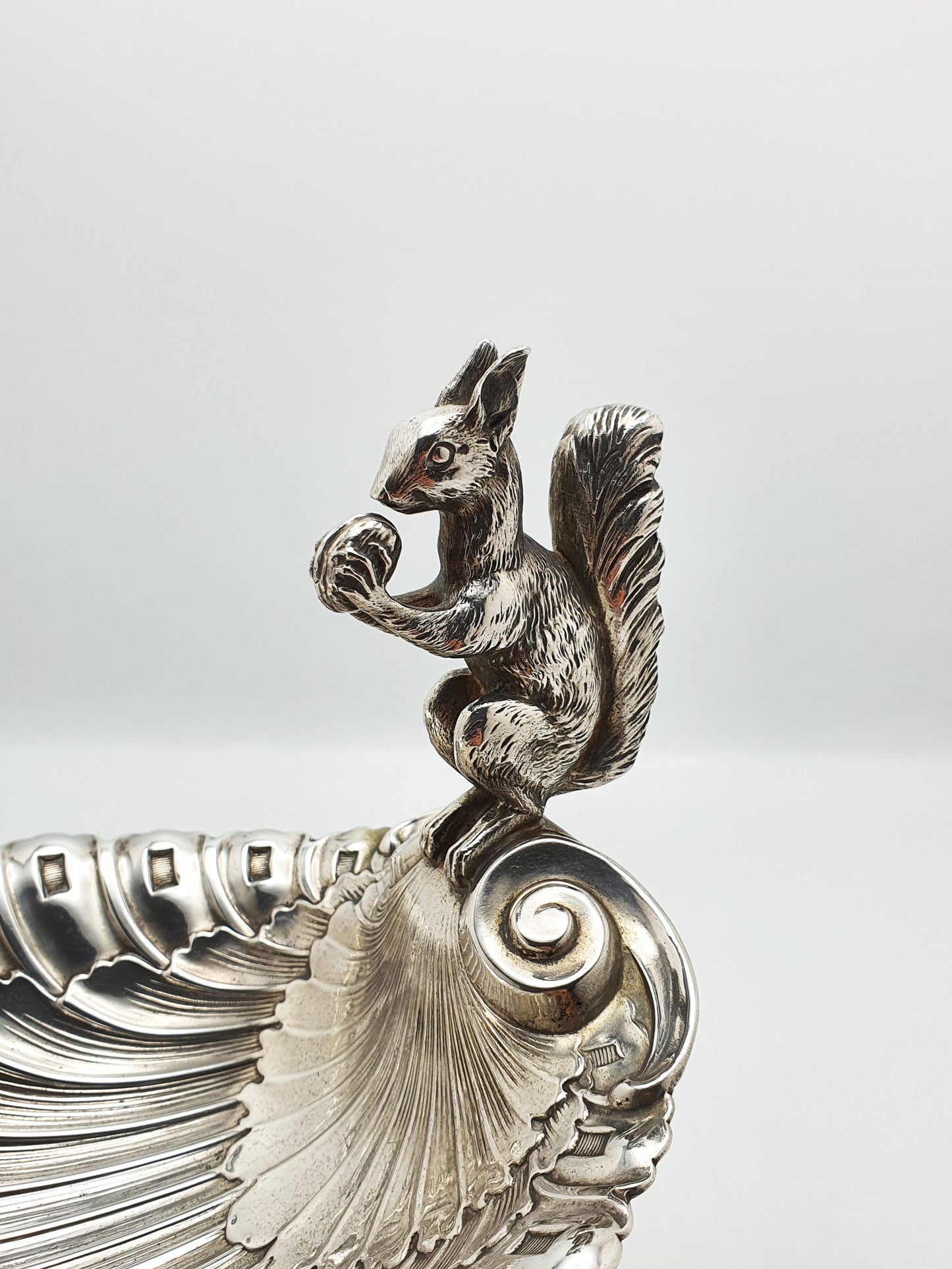 Charming WMF Silver-Plated Squirrel Nut Dish – circa 1920