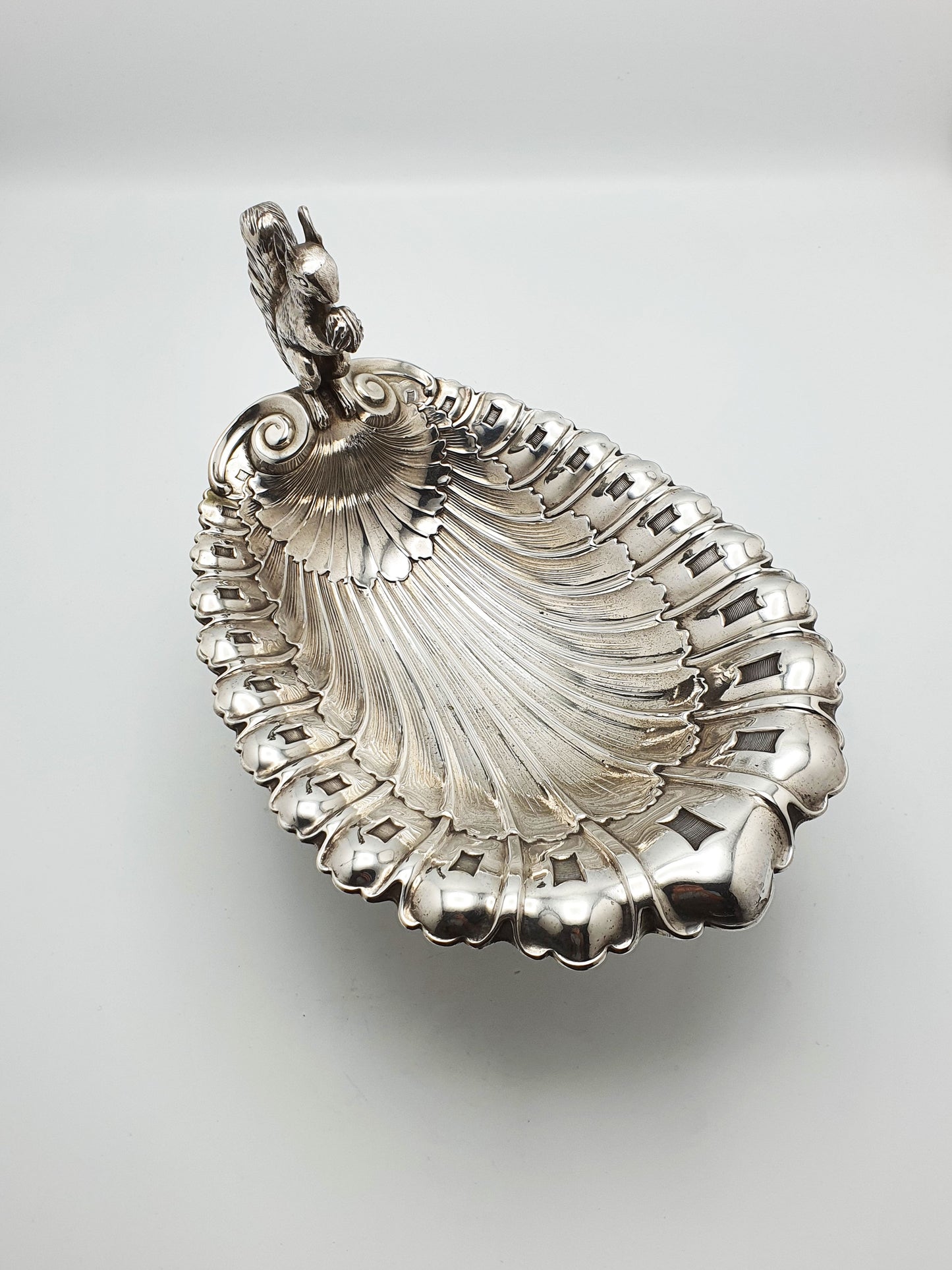 Charming WMF Silver-Plated Squirrel Nut Dish – circa 1920