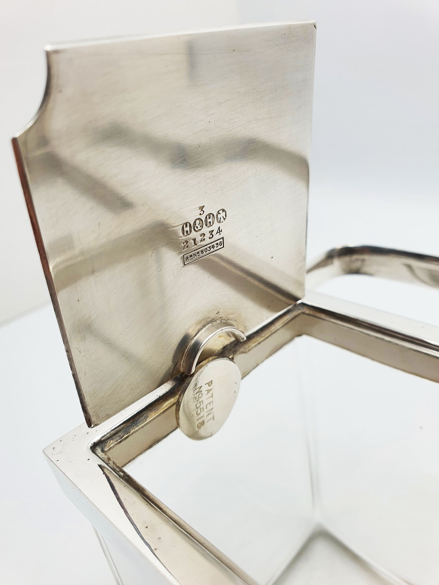 Rare Antique Silver-Plated Double Preserve Jar with Self Opening Lid Mechanism – circa 1920