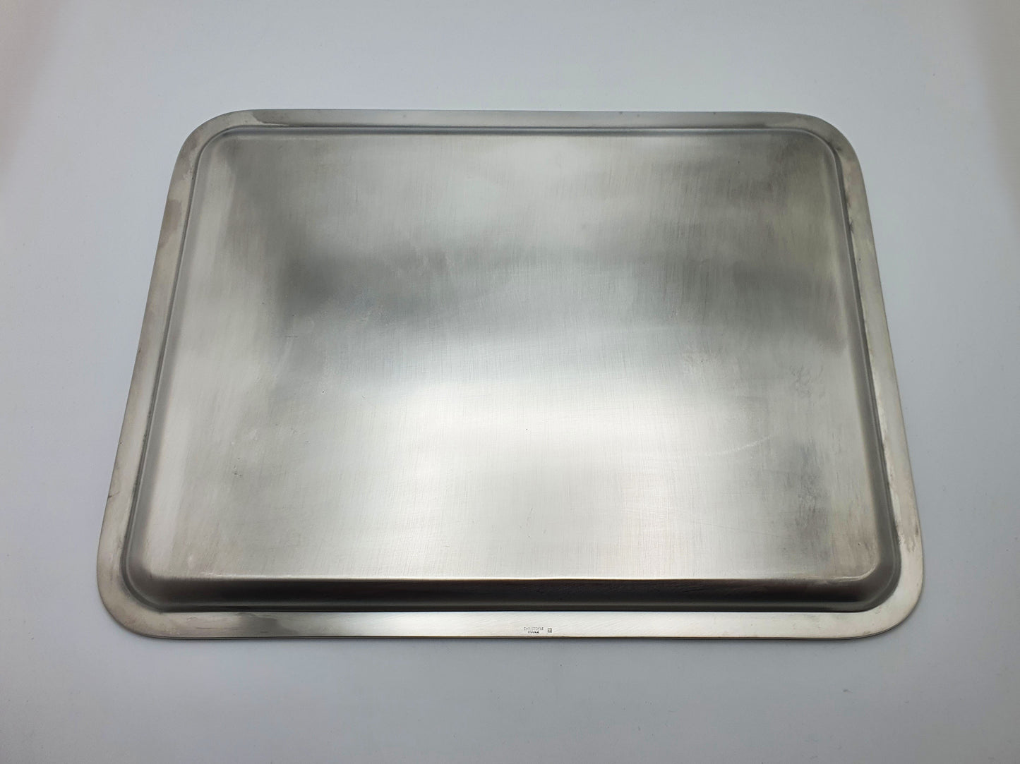 Stunning Christofle Silver-Plated Rectangular Cocktail Tray – circa 1960