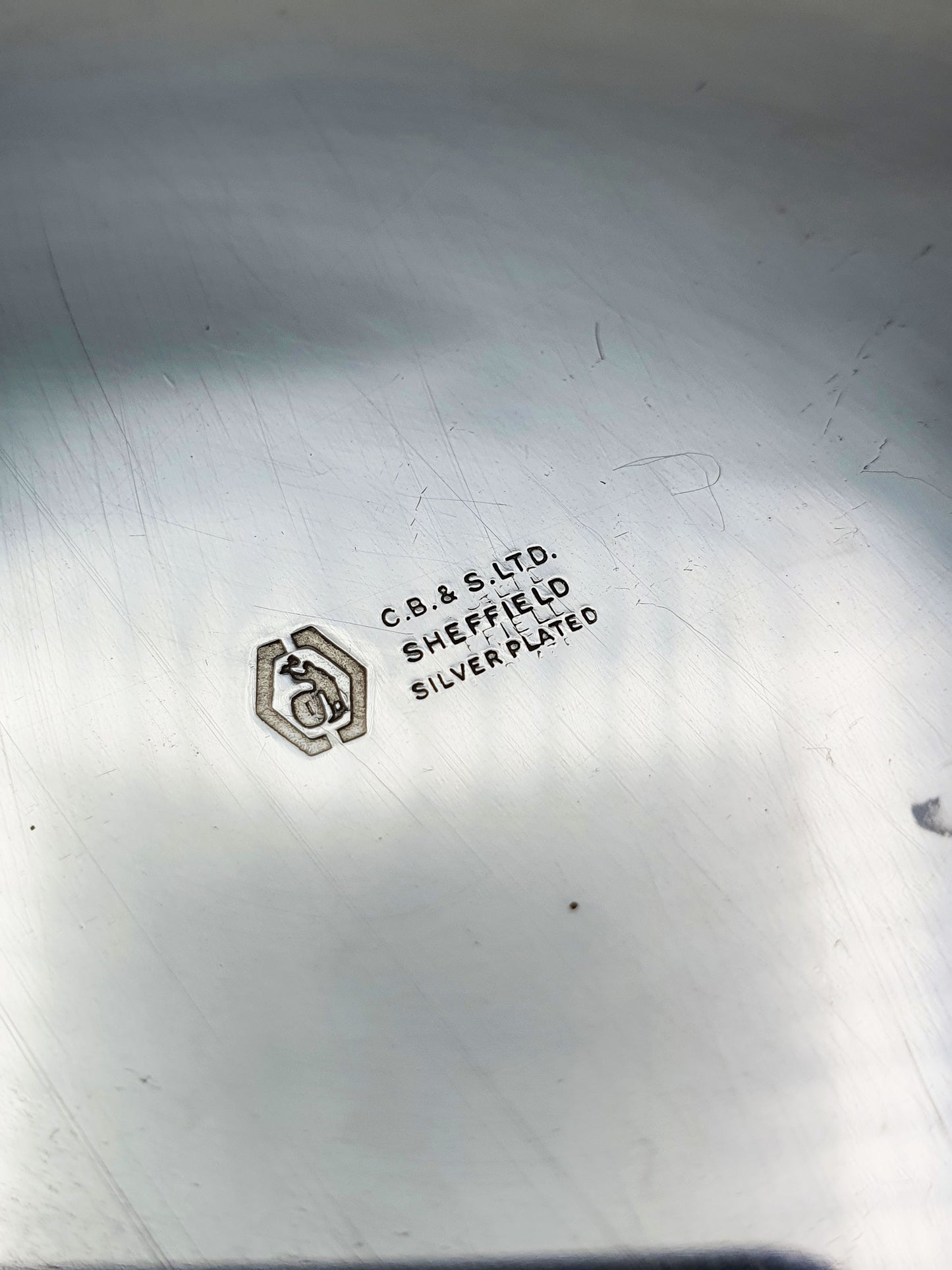 Gorgeous Silver-Plated Rose Bowl with Lion Mask Handles – circa 1960