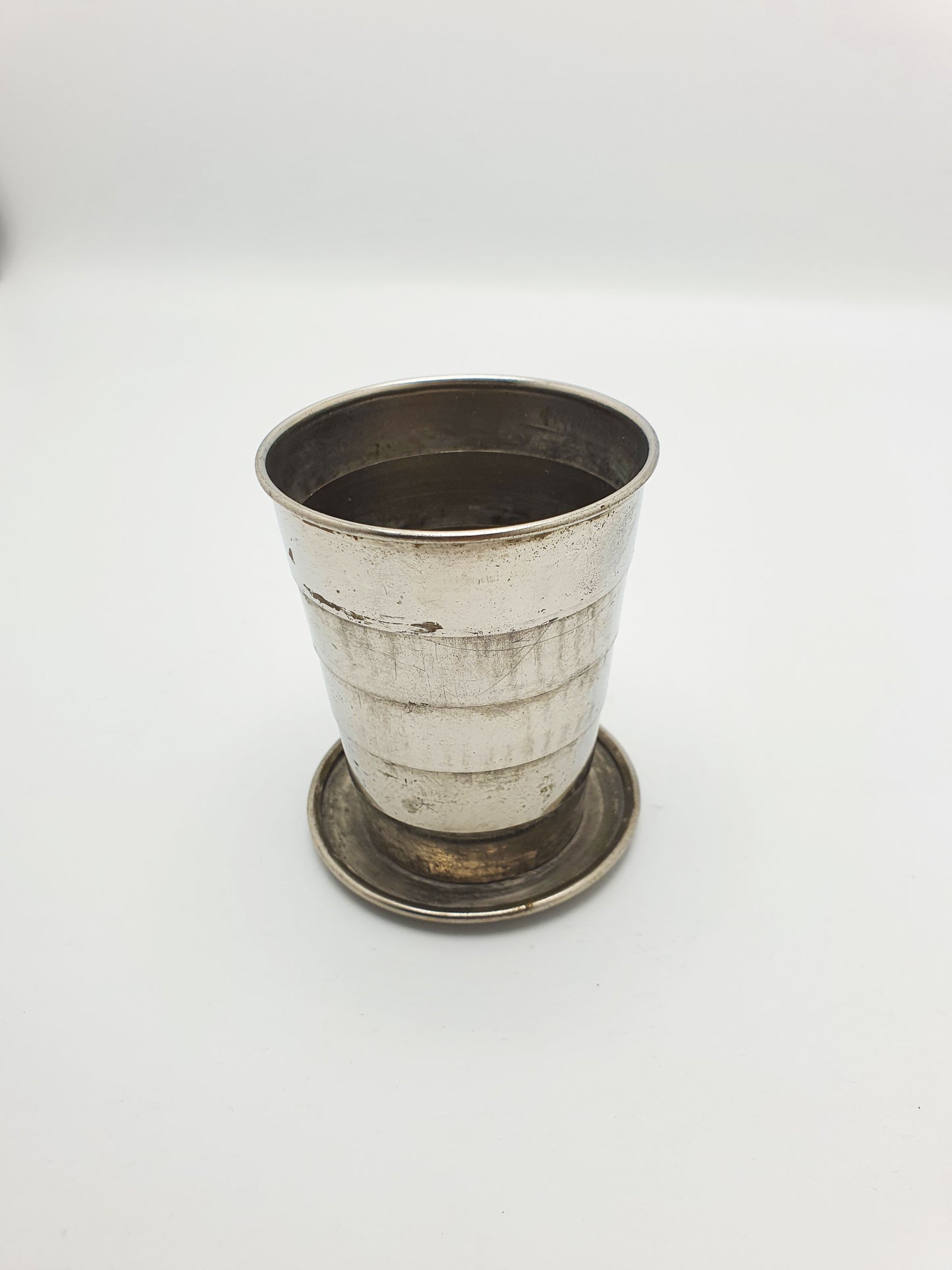 Unusual Antique “Cyclists Cup” Collapsible Travel Cup – circa 1900