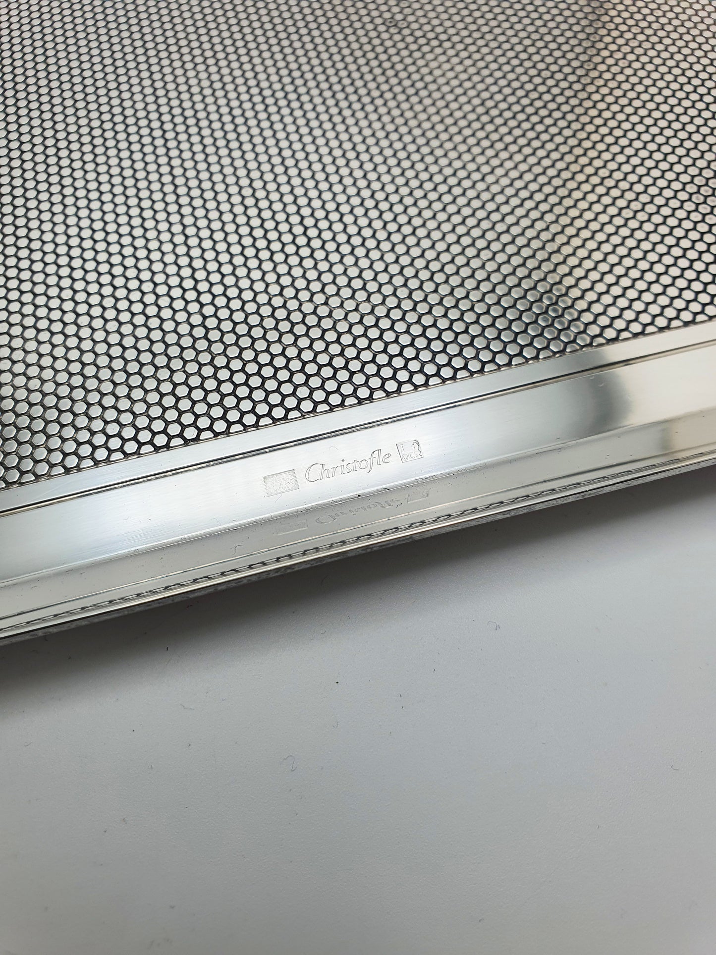 Fabulous Christofle Silver-Plated Rectangular Cocktail Tray – circa 1960