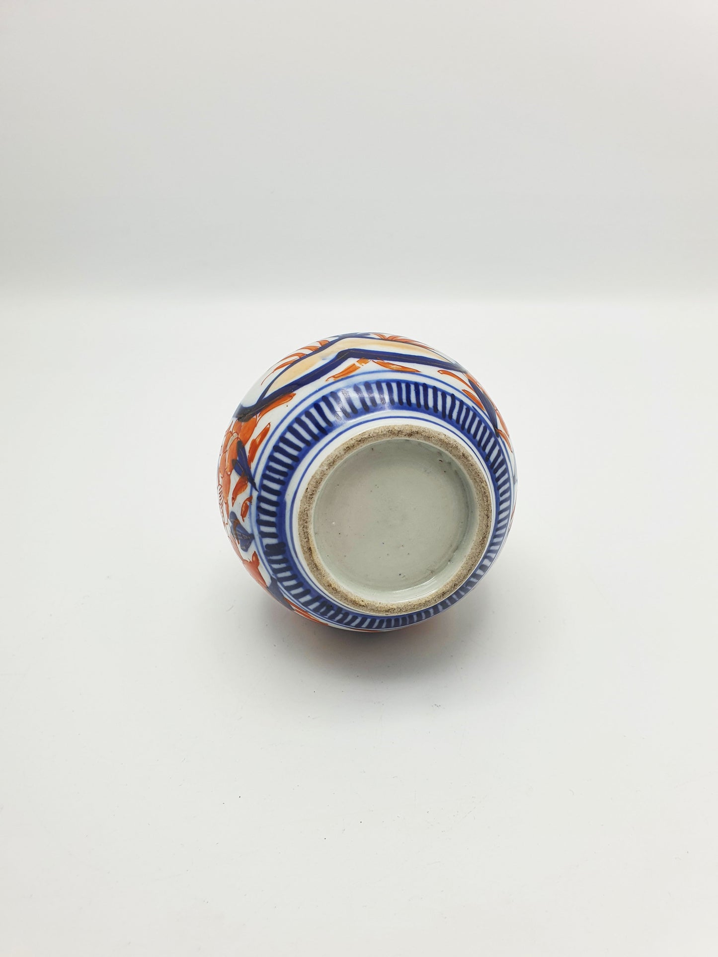 Nice Small Antique Japanese Imari Long-Neck Vase – circa 1900