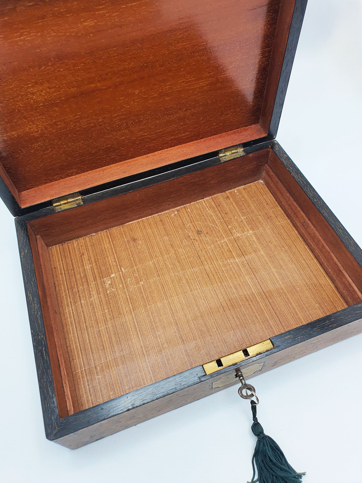 Fantastic Antique Victorian Burr Walnut Jewellery or Collectors Box – circa 1890