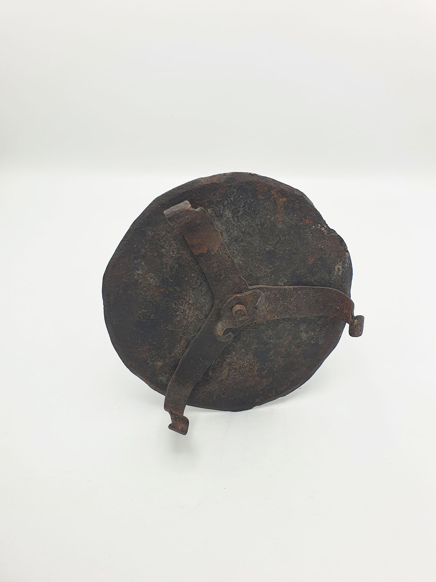 Fabulous Continental Wrought Iron “Courting” Candlestick – circa 1700