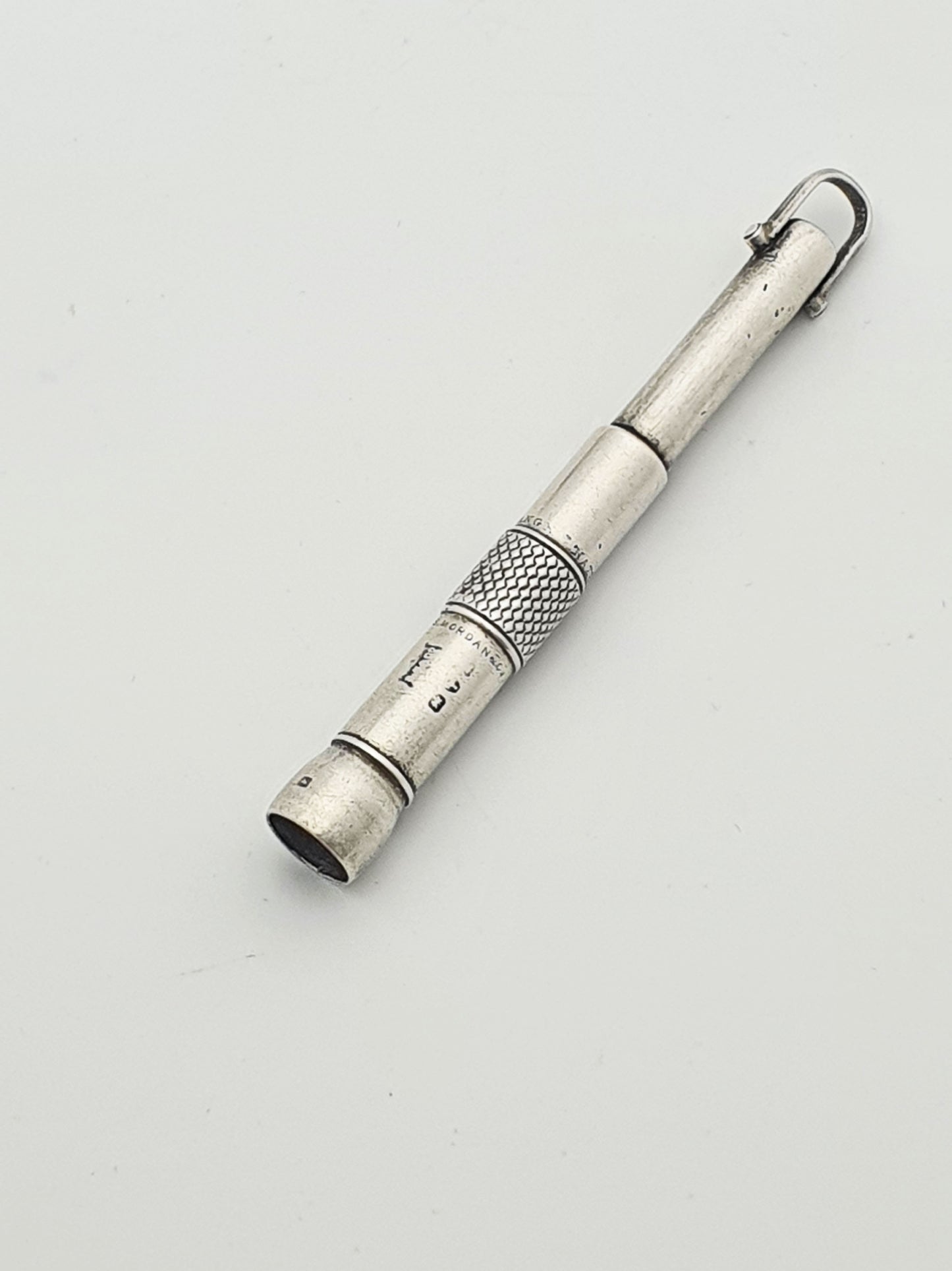 Antique Edwardian Sterling Silver Telescopic Cigar Piercer – circa 1905