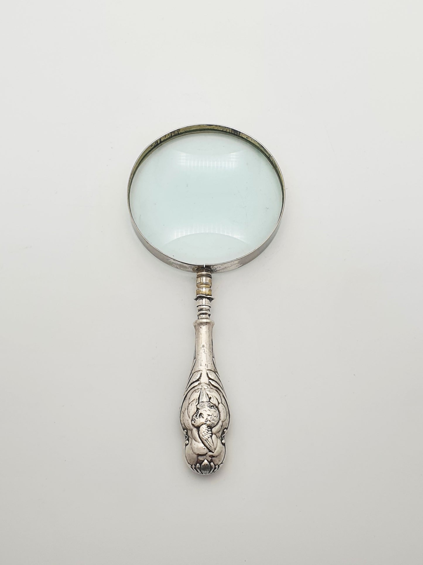 Lovely Antique Edwardian Sterling Silver Handled Magnifying Glass – circa 1905