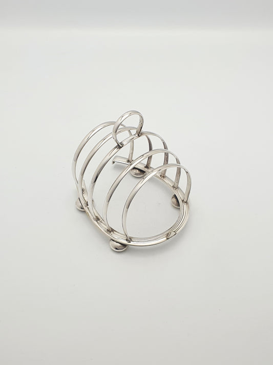 Nice Antique Silver-Plated Novelty Horseshoe Toast Rack – circa 1920