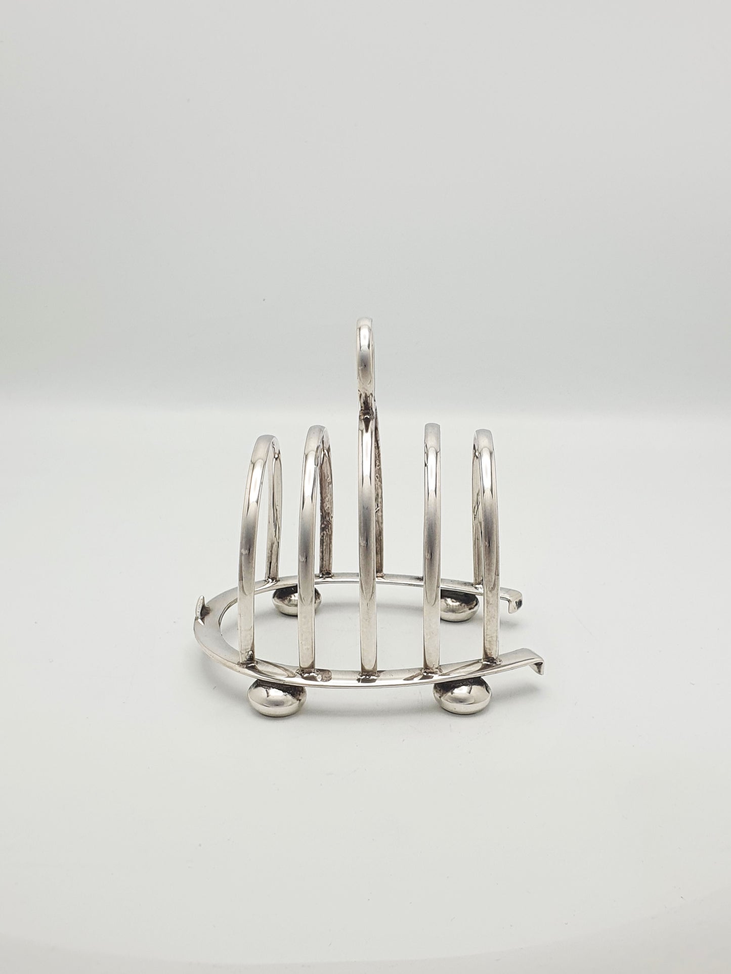 Nice Antique Silver-Plated Novelty Horseshoe Toast Rack – circa 1920