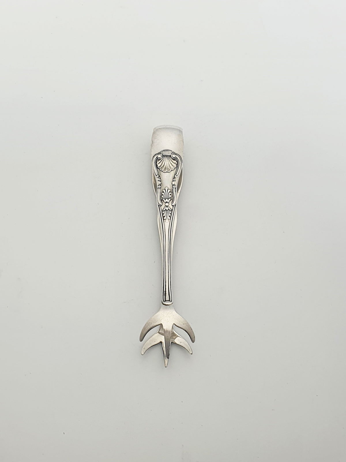 Elizabeth II Sterling Silver Ice Tongs With Claw Grips - 1972