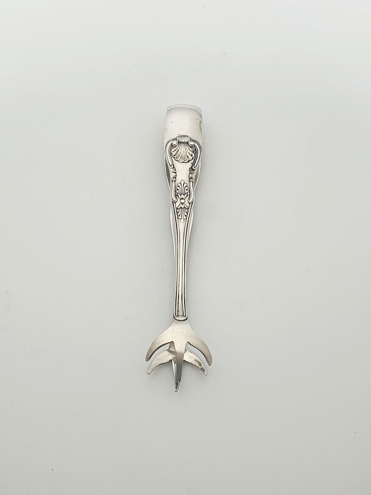 Elizabeth II Sterling Silver Ice Tongs With Claw Grips - 1972