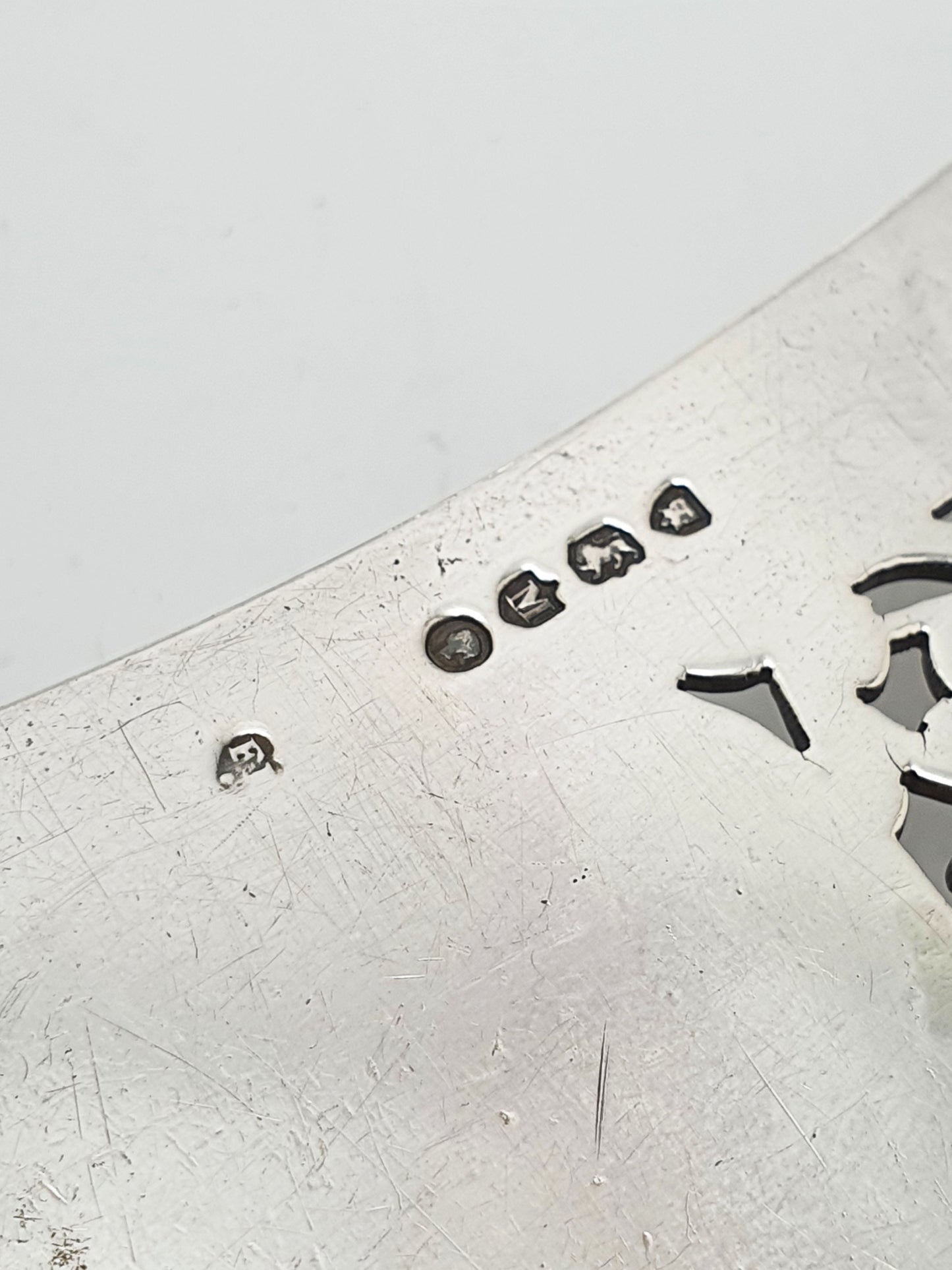 Fabulous Antique Victorian Solid Silver Fish Serving Set with Stag Antler Handles - 1887