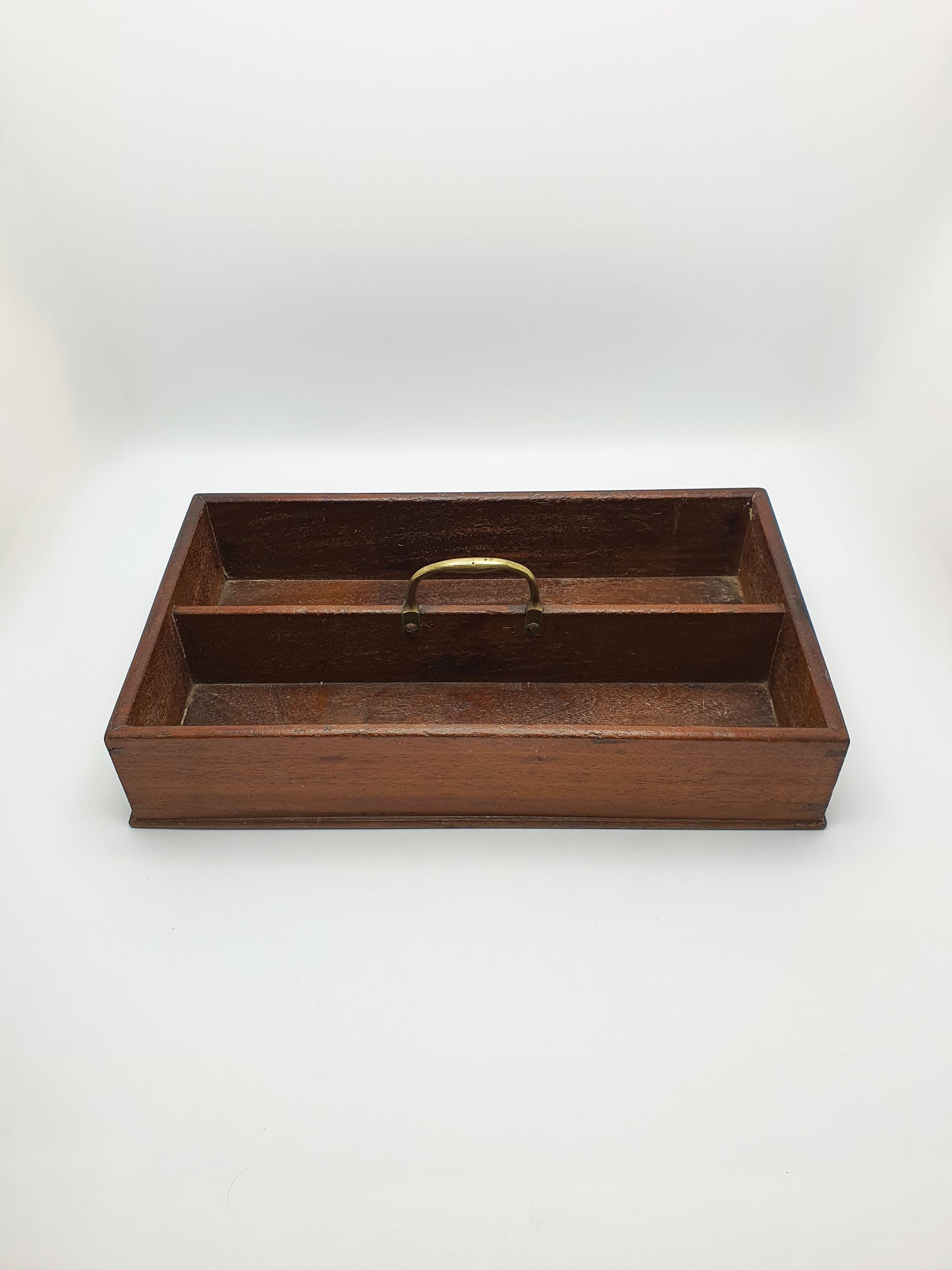 Good Antique Georgian Mahogany Cutlery Tray / Flatware Caddy – circa 1820