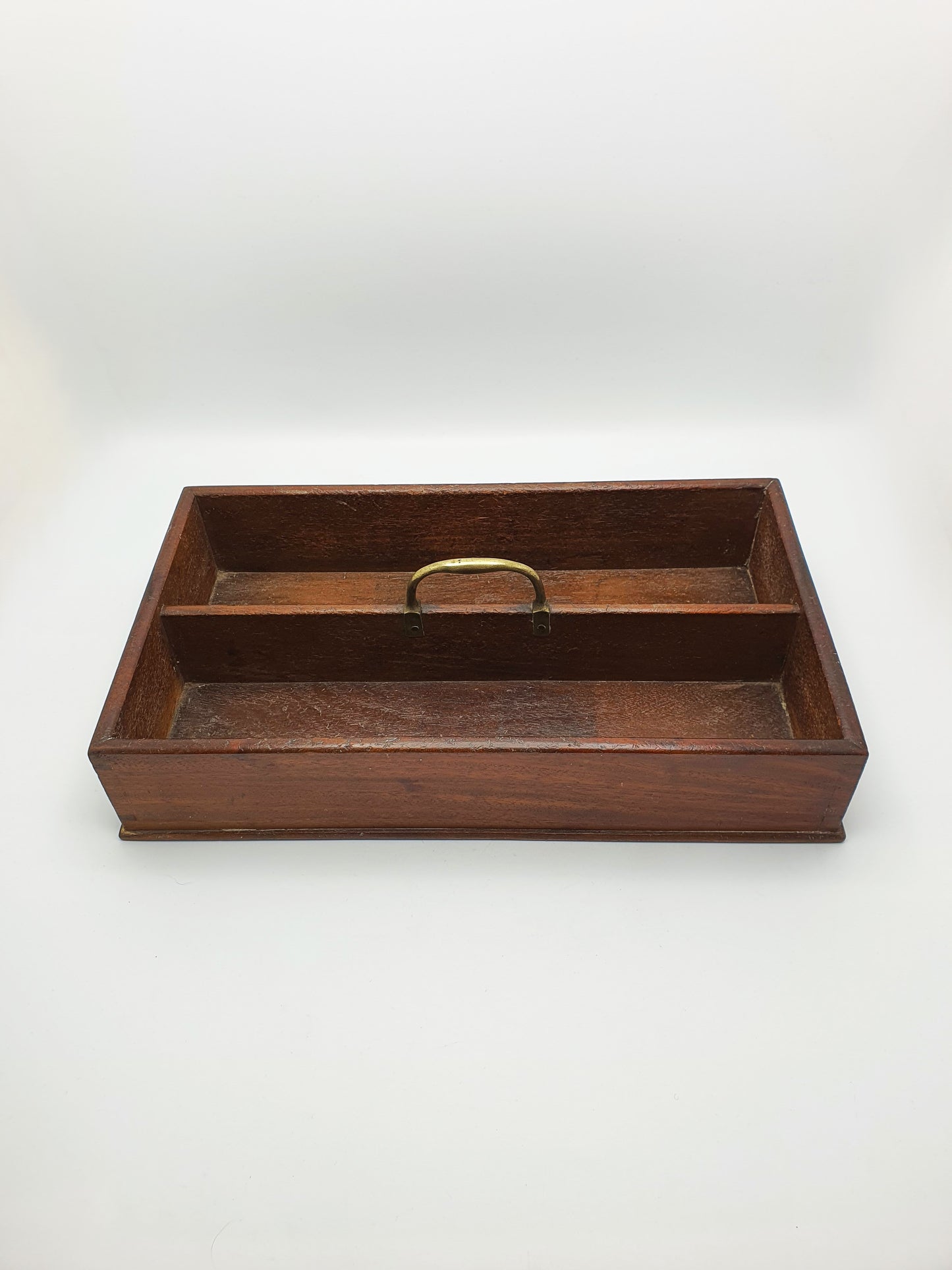 Good Antique Georgian Mahogany Cutlery Tray / Flatware Caddy – circa 1820