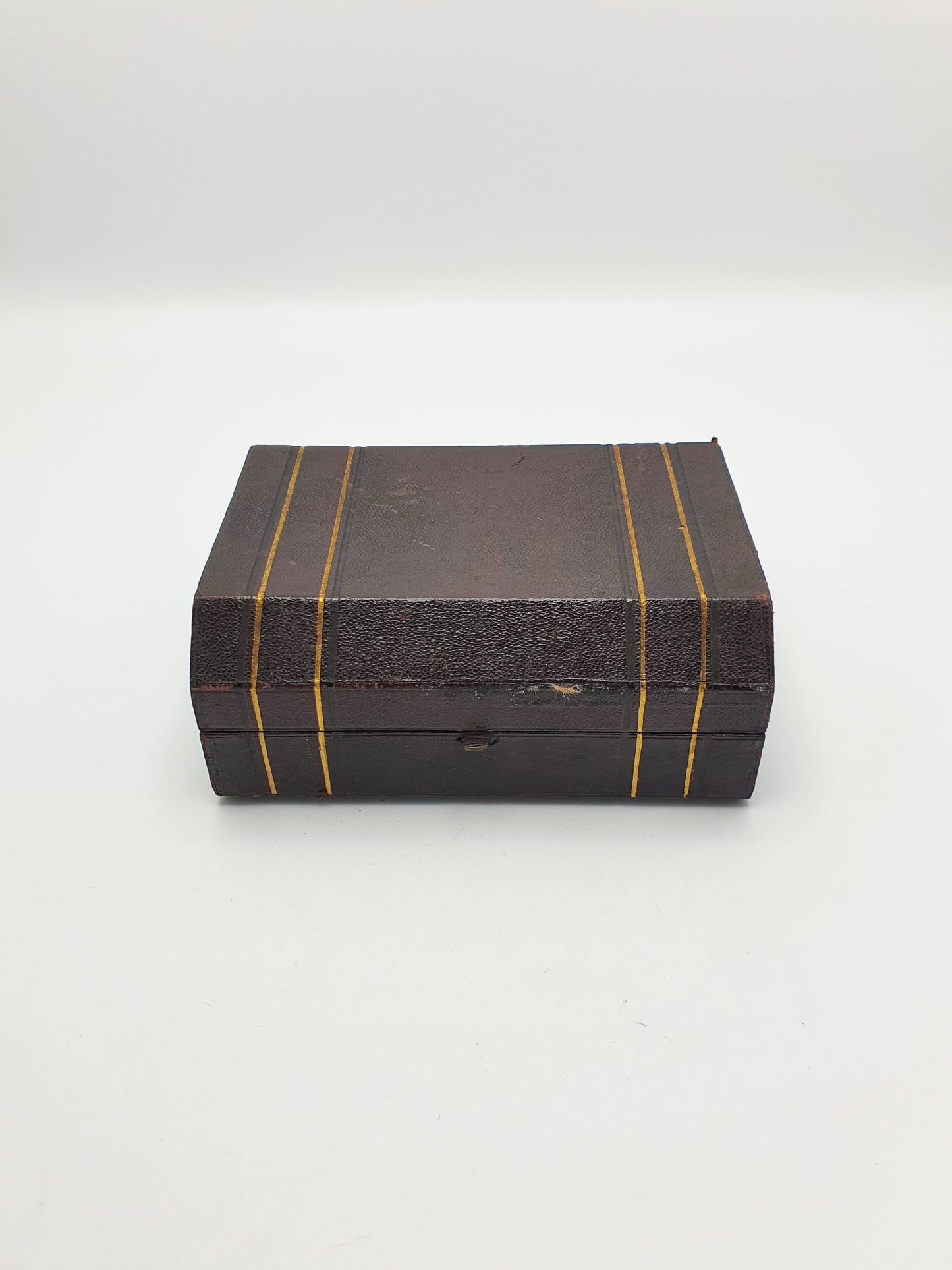 Antique Set of Six Numbered Silver-Plated Napkin Rings in Original Fitted Case – circa 1920