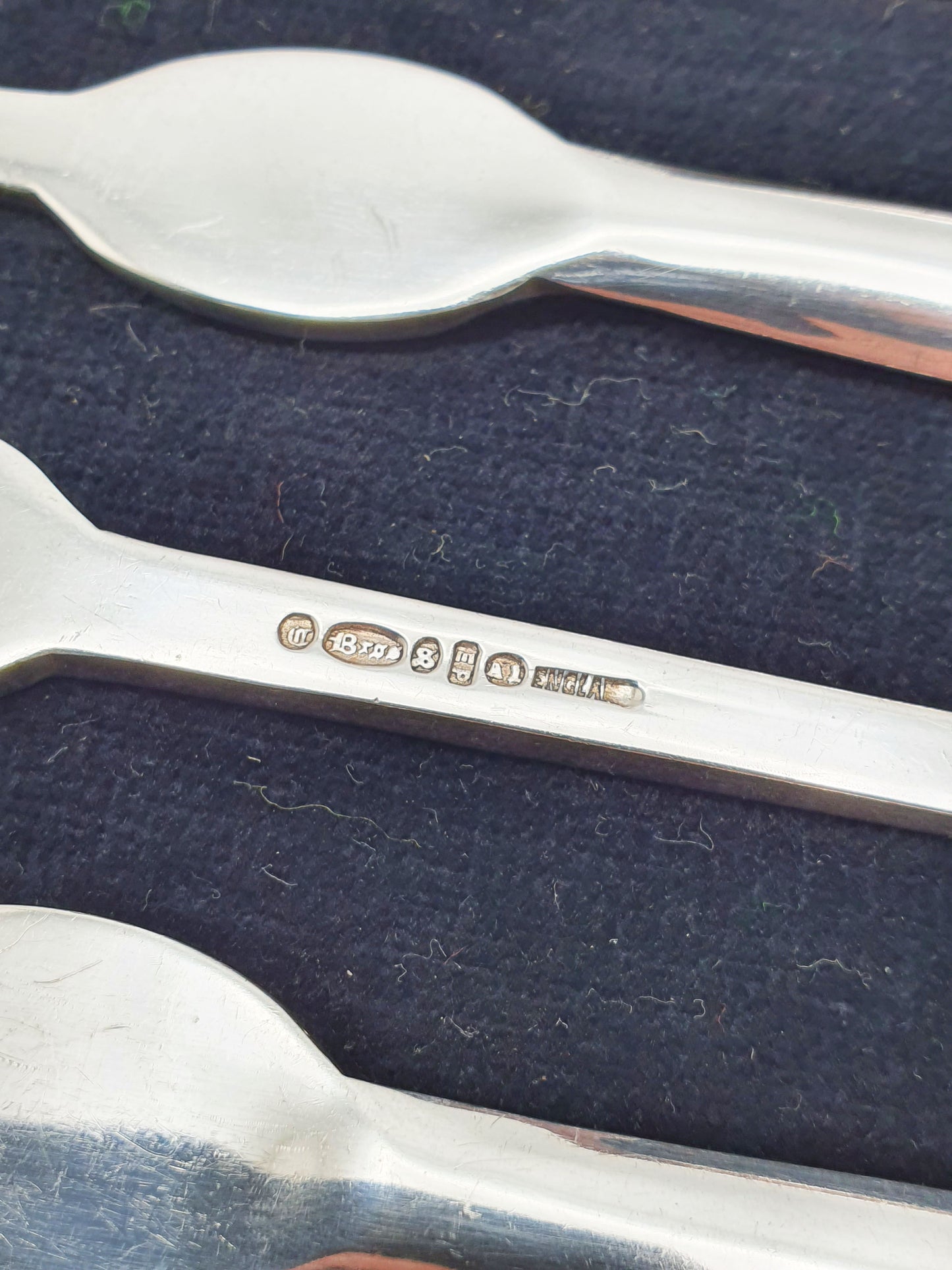 Lovely Cased Set of 6 Antique Silver-Plated Lobster Picks – circa 1920