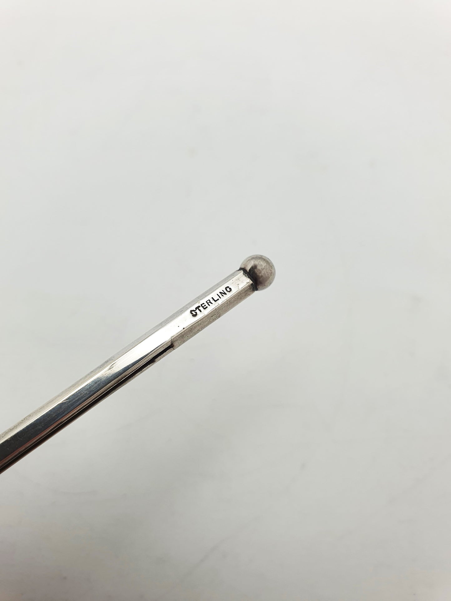 Nice Vintage Sterling Silver Mechanical Swizzle Stick – circa 1940