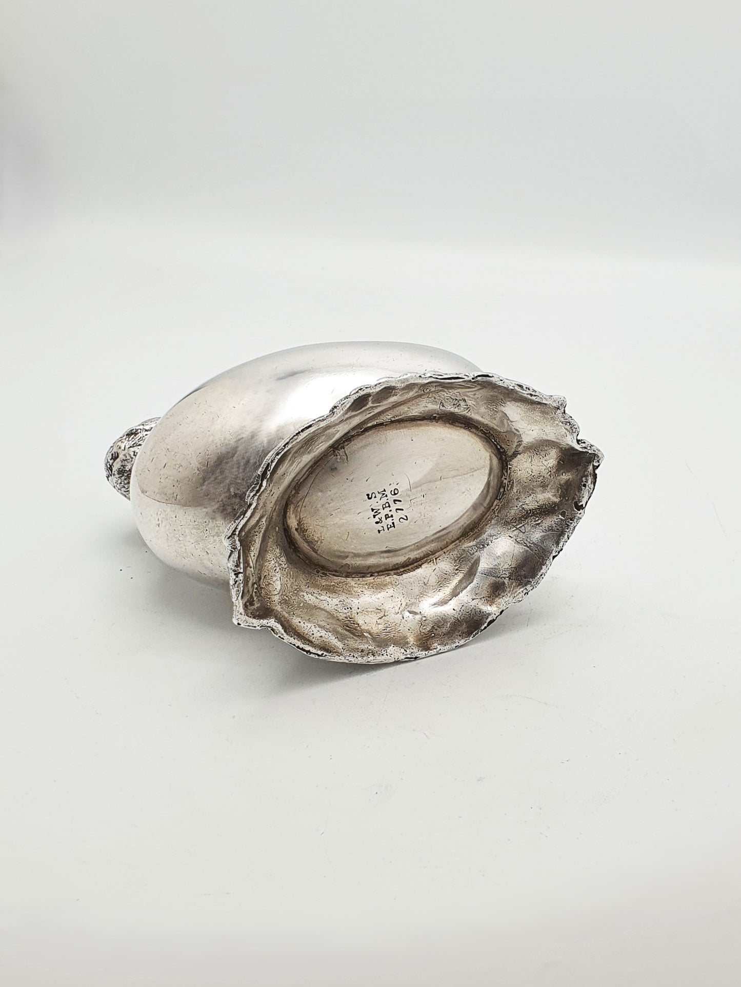 Lovely Antique Edwardian Silver-Plated Chick in Egg Sugar Bowl – circa 1905