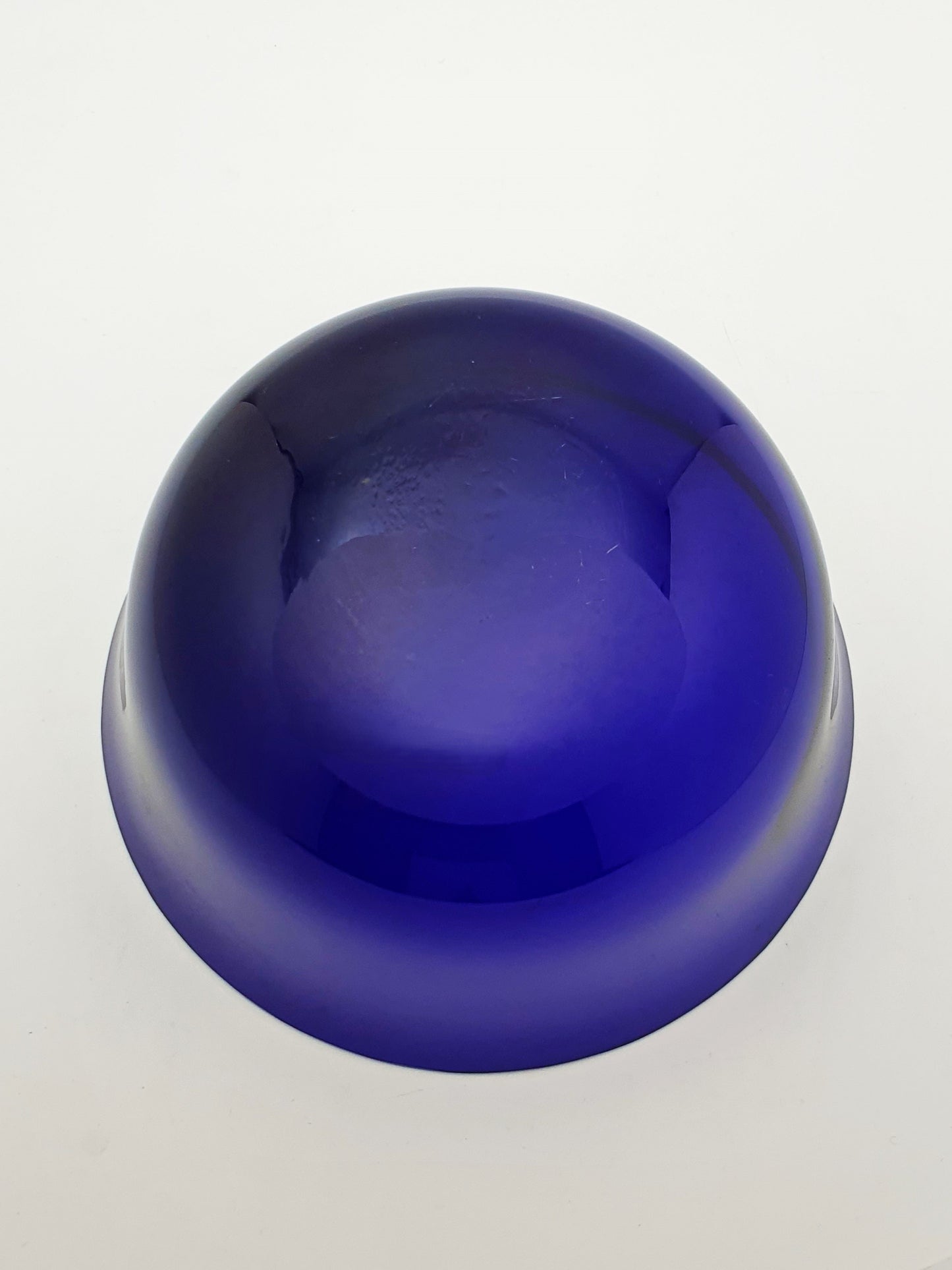Fabulous Large Antique German 800 Silver & Cobalt Blue Glass Centrepiece Bowl – circa 1900