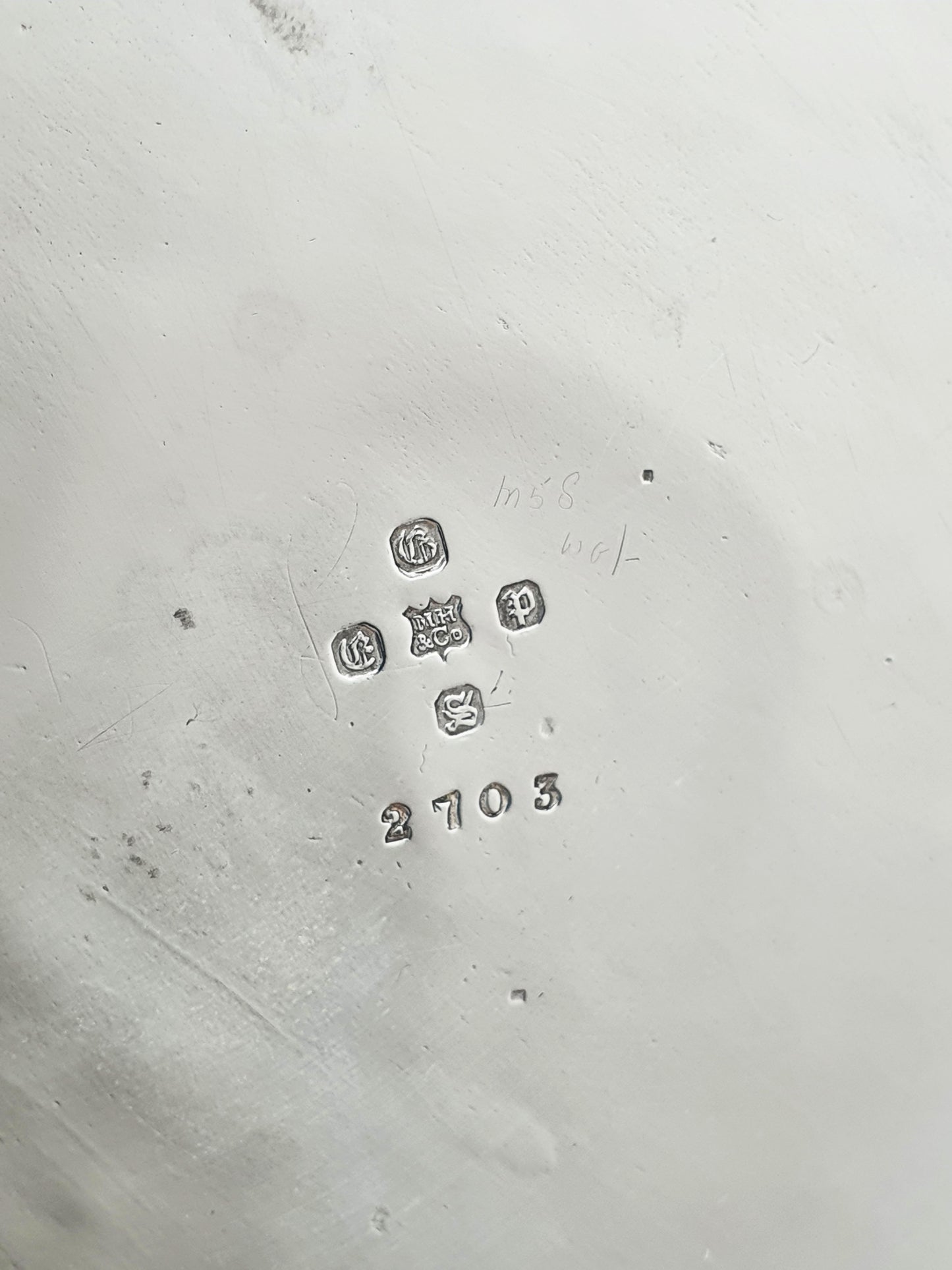 Lovely Antique Edwardian Silver Plate Wine Bottle Coaster - circa 1905