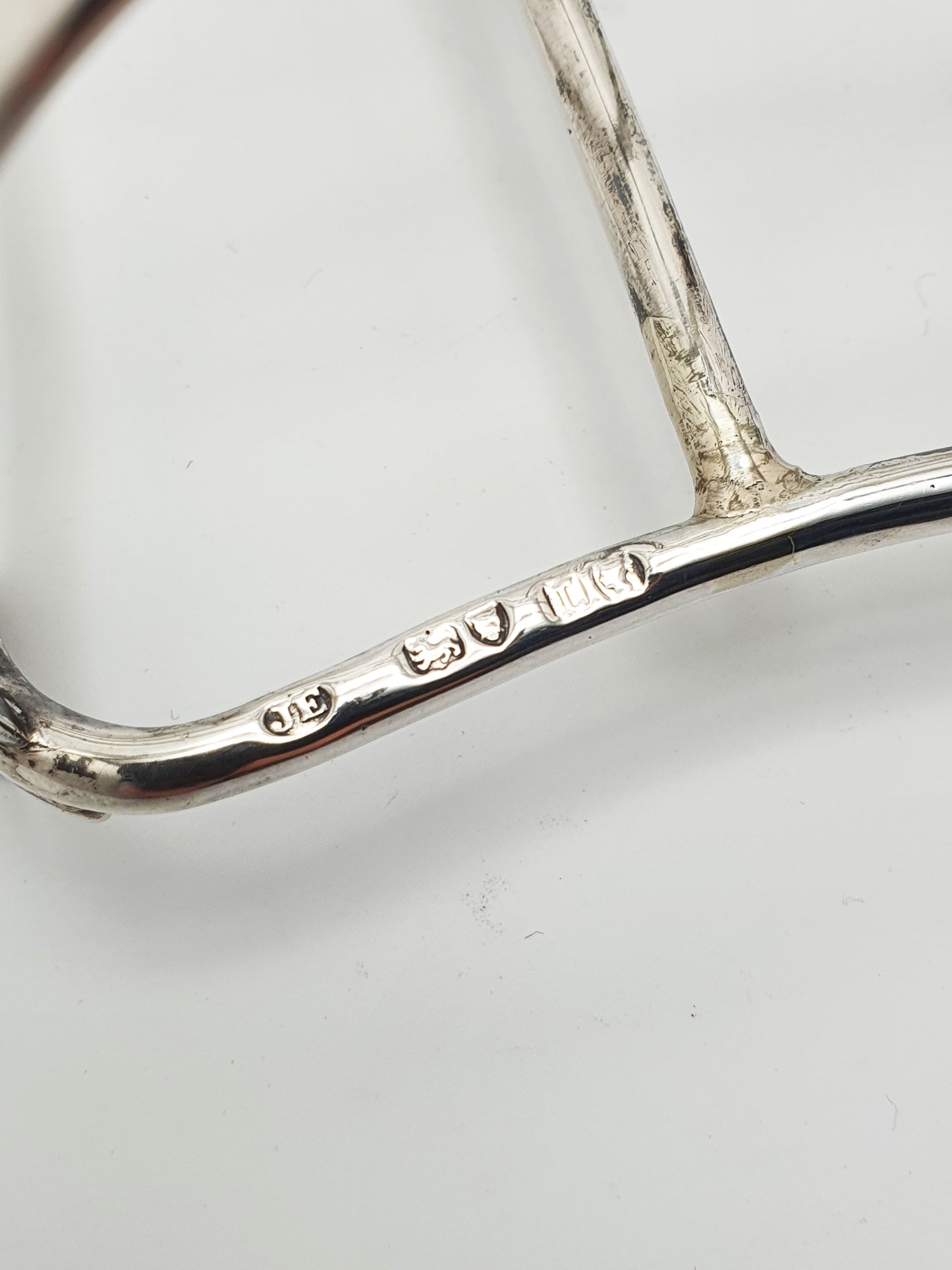 Fabulous Victorian Large Silver Toast Rack - London 1872