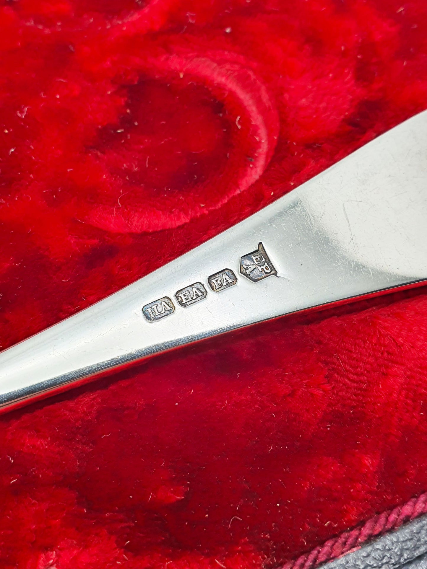 Fabulous Cased Edwardian Silver Plated Fruit Set - circa 1905