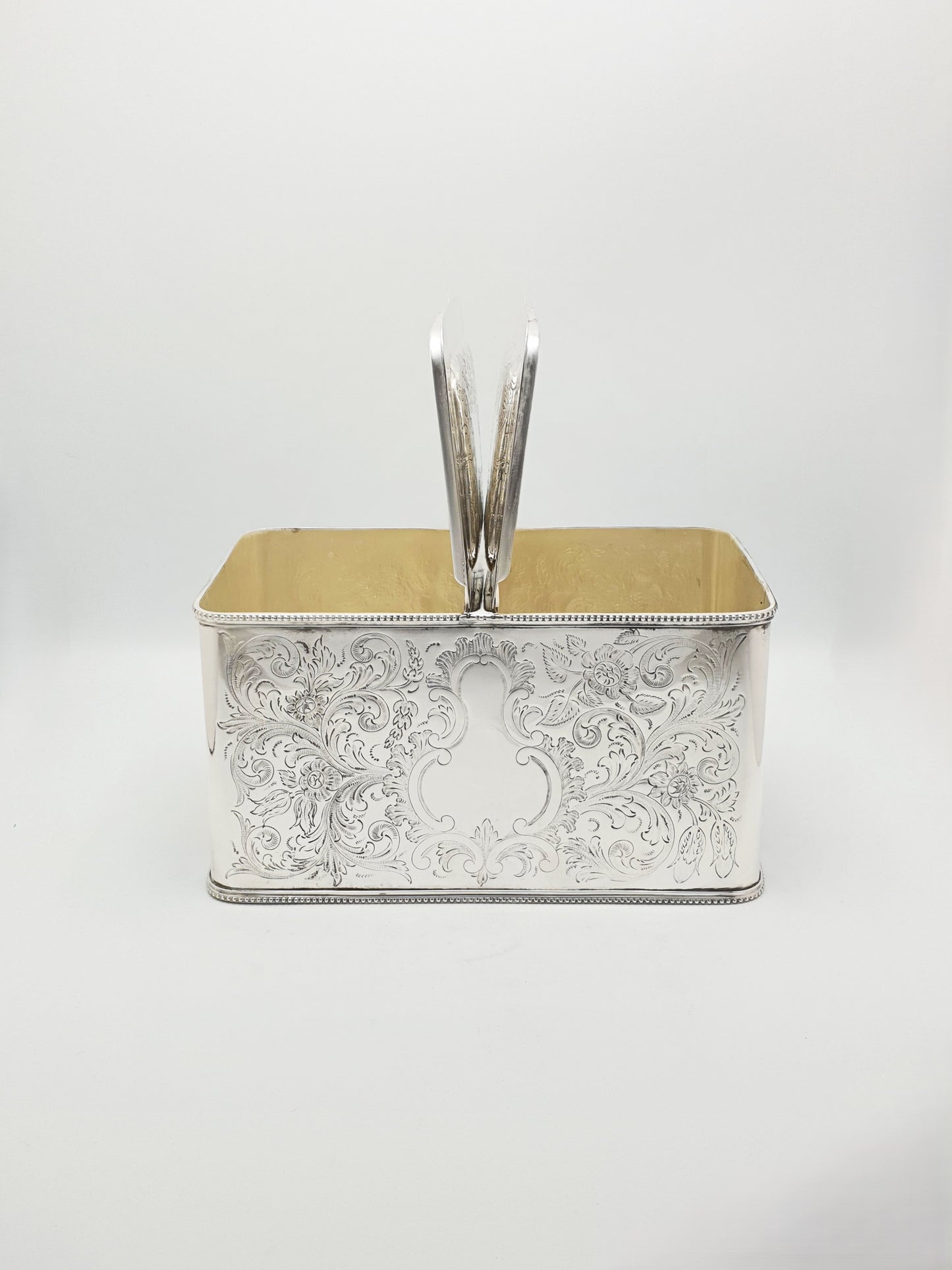 Fabulous Antique Victorian Double Compartment Biscuit Box - circa 1880