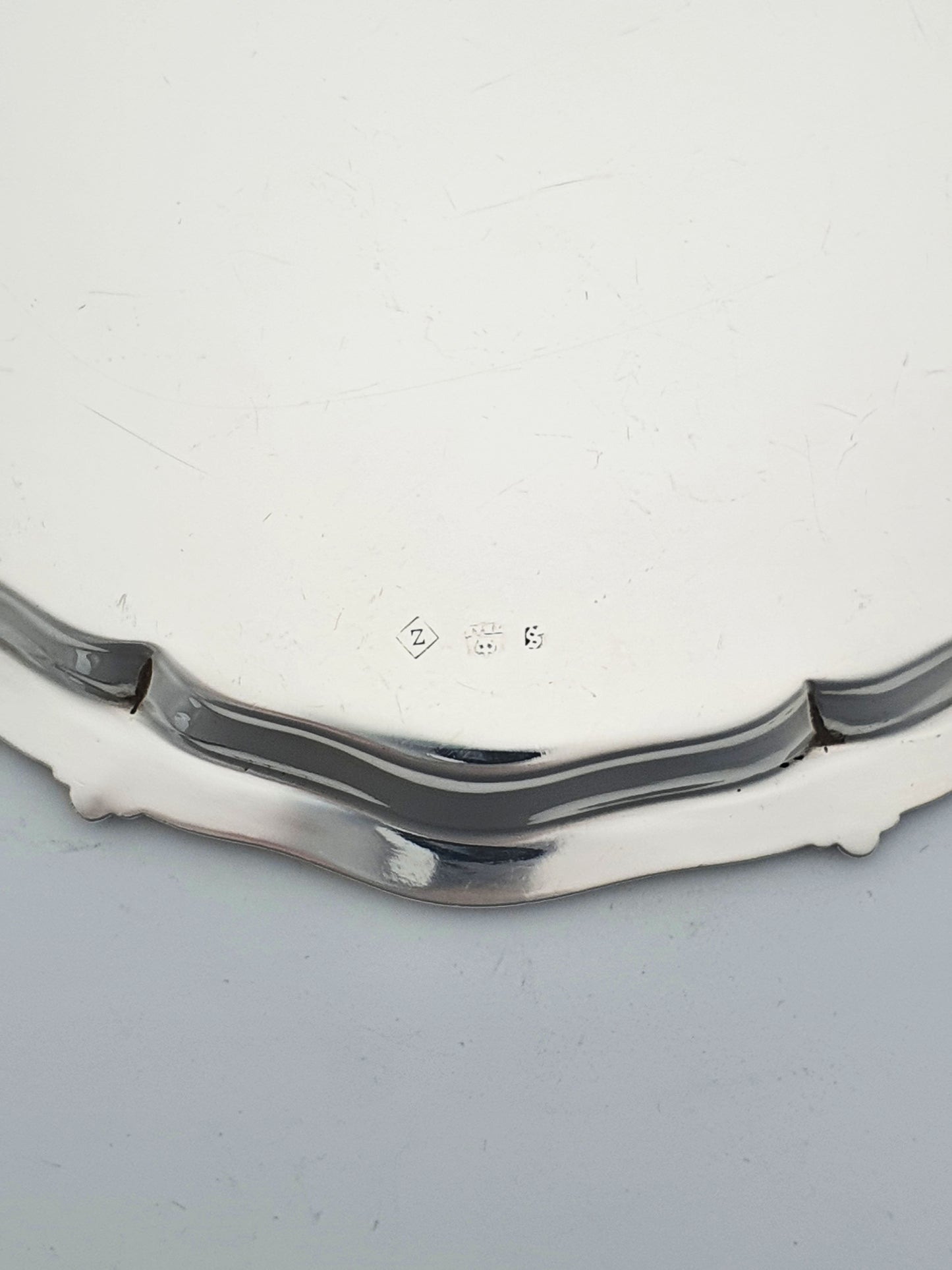 Lovely Small Edwardian Silver Plated Salver/Tray - circa 1905