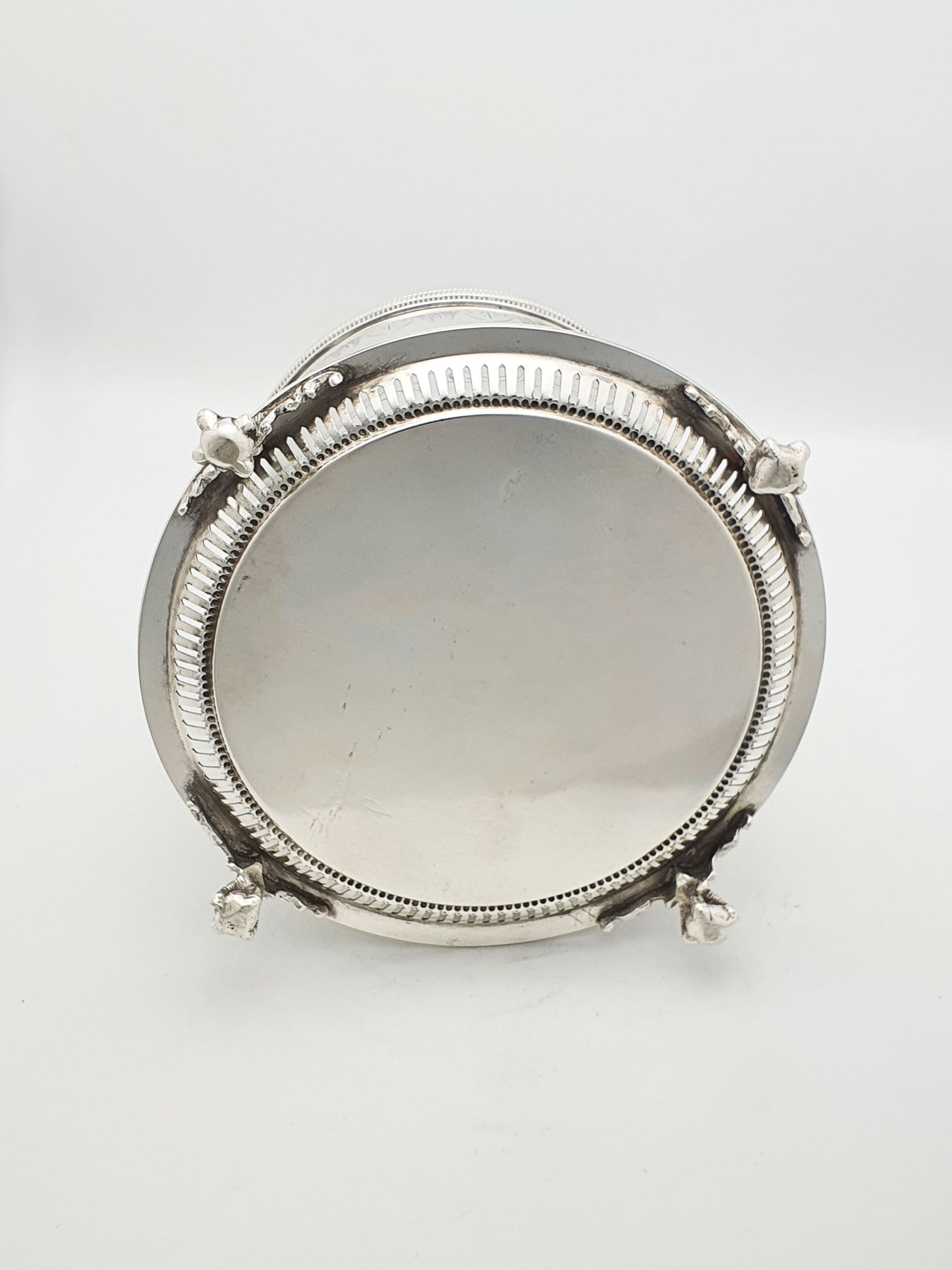 Fabulous Antique Victorian Silver-Plated Biscuit Box – circa 1890