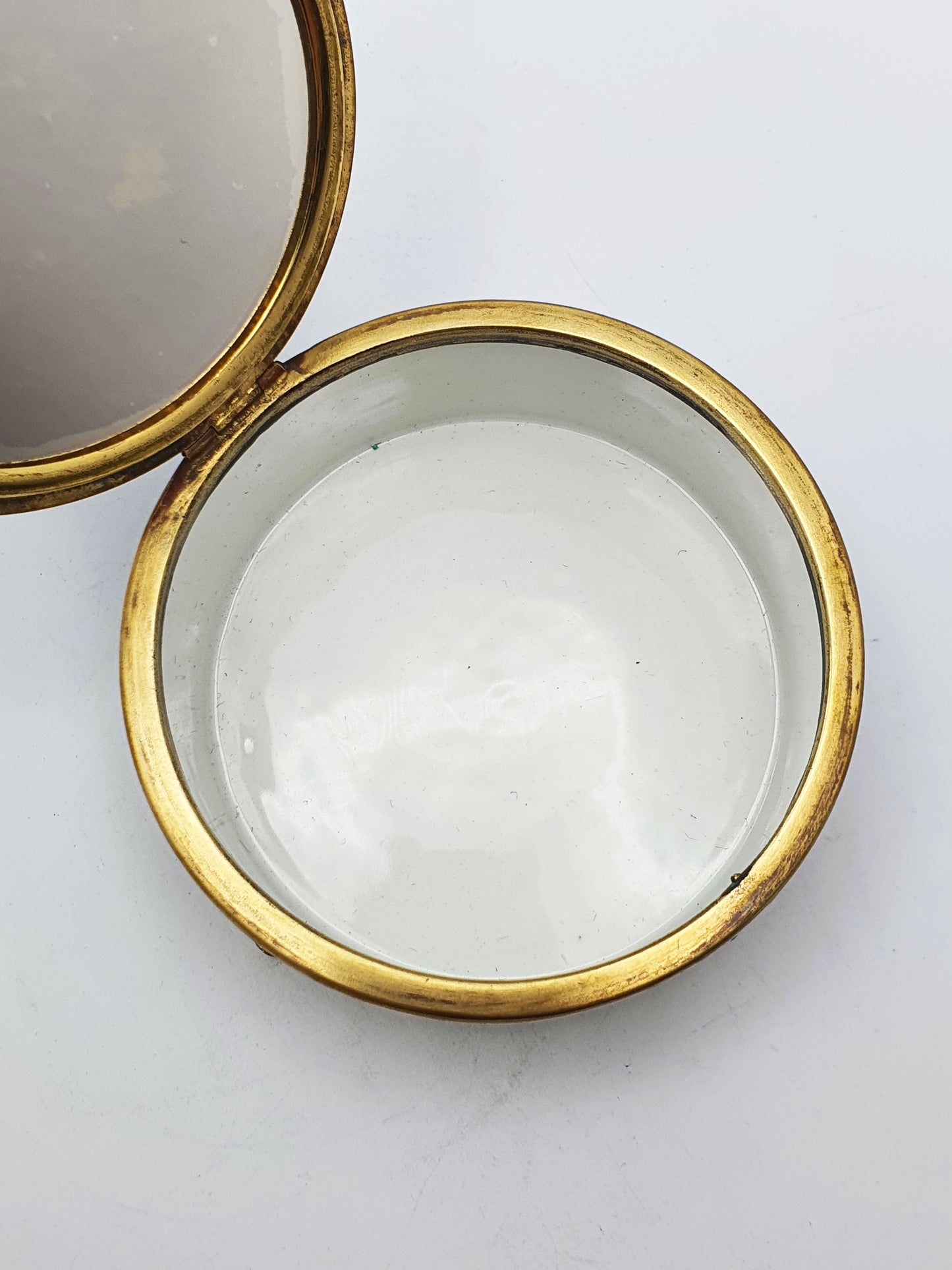 Gorgeous Antique French Limoges-Style Porcelain Jewellery Box – circa 1920