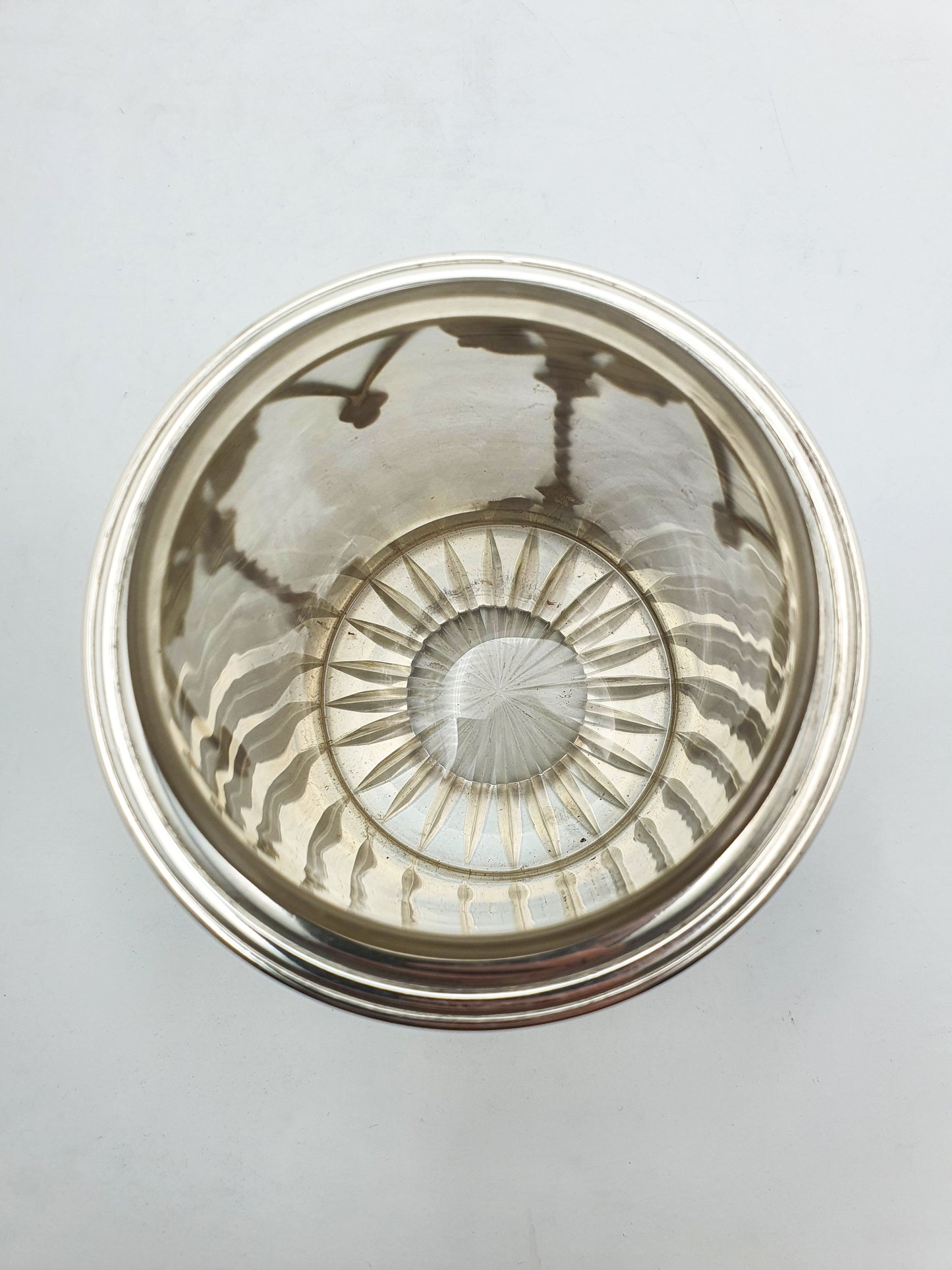 Pretty Victorian Jam/Preserve Pot with Strawberry Finial - circa 1890