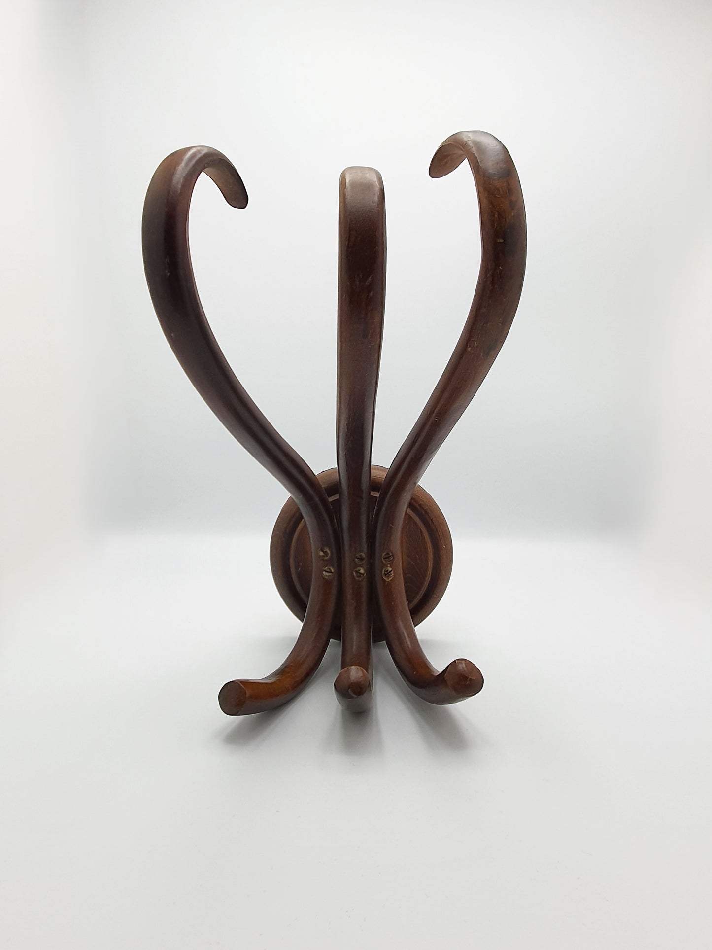 Gorgeous Antique Bentwood Wall-Mounted Coat Hook – circa 1920