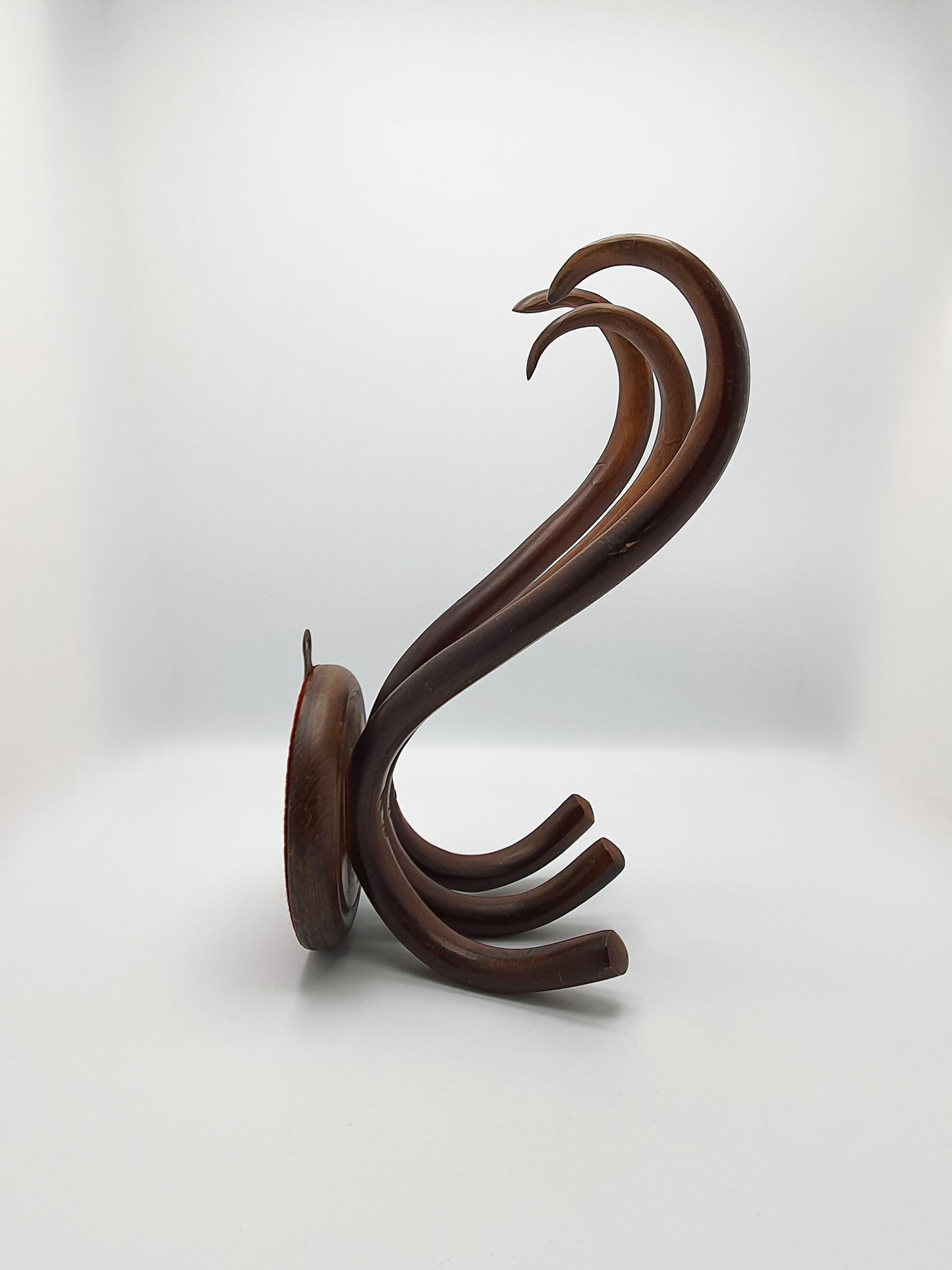 Gorgeous Antique Bentwood Wall-Mounted Coat Hook – circa 1920